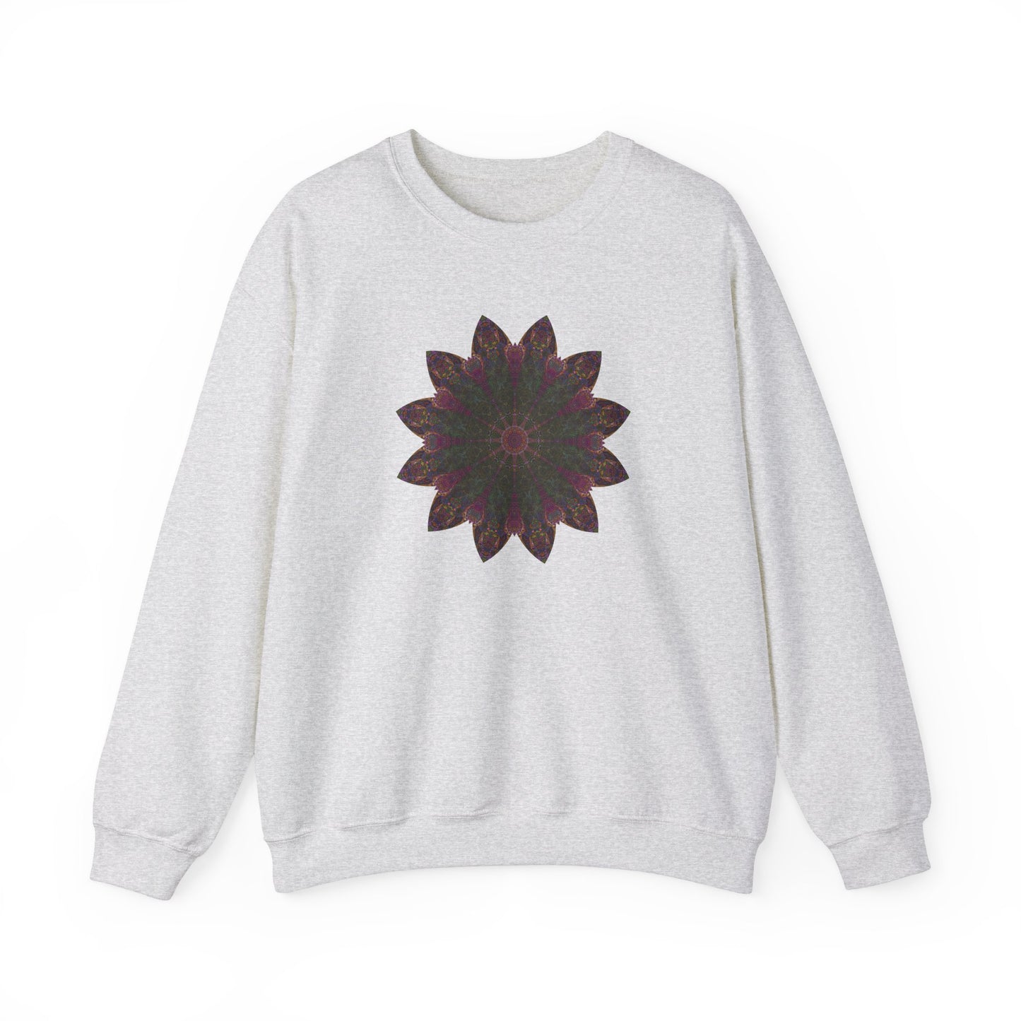 Unisex Heavy Blend™ Crewneck Sweatshirt - Love Light Mandalas No.7