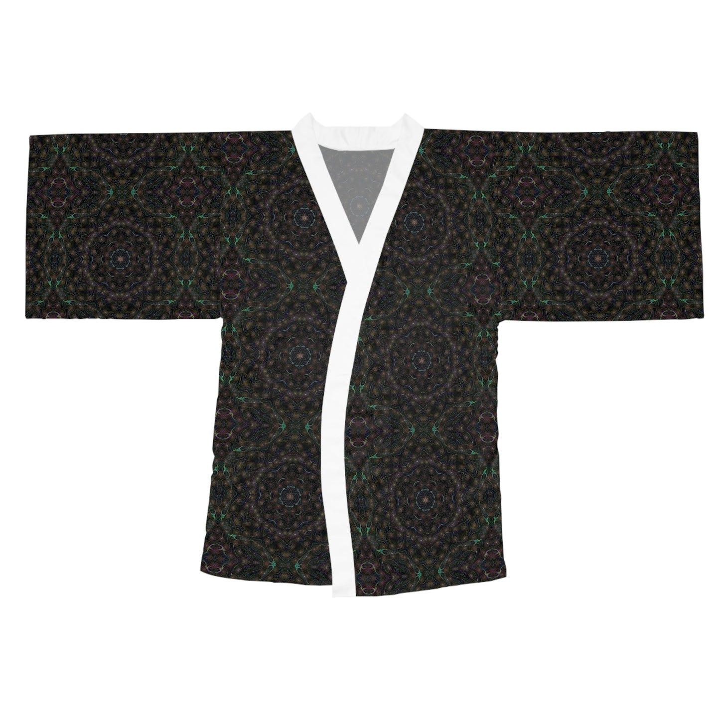 Long Sleeve Kimono Robe - P5 Kaleidoscopic No.16