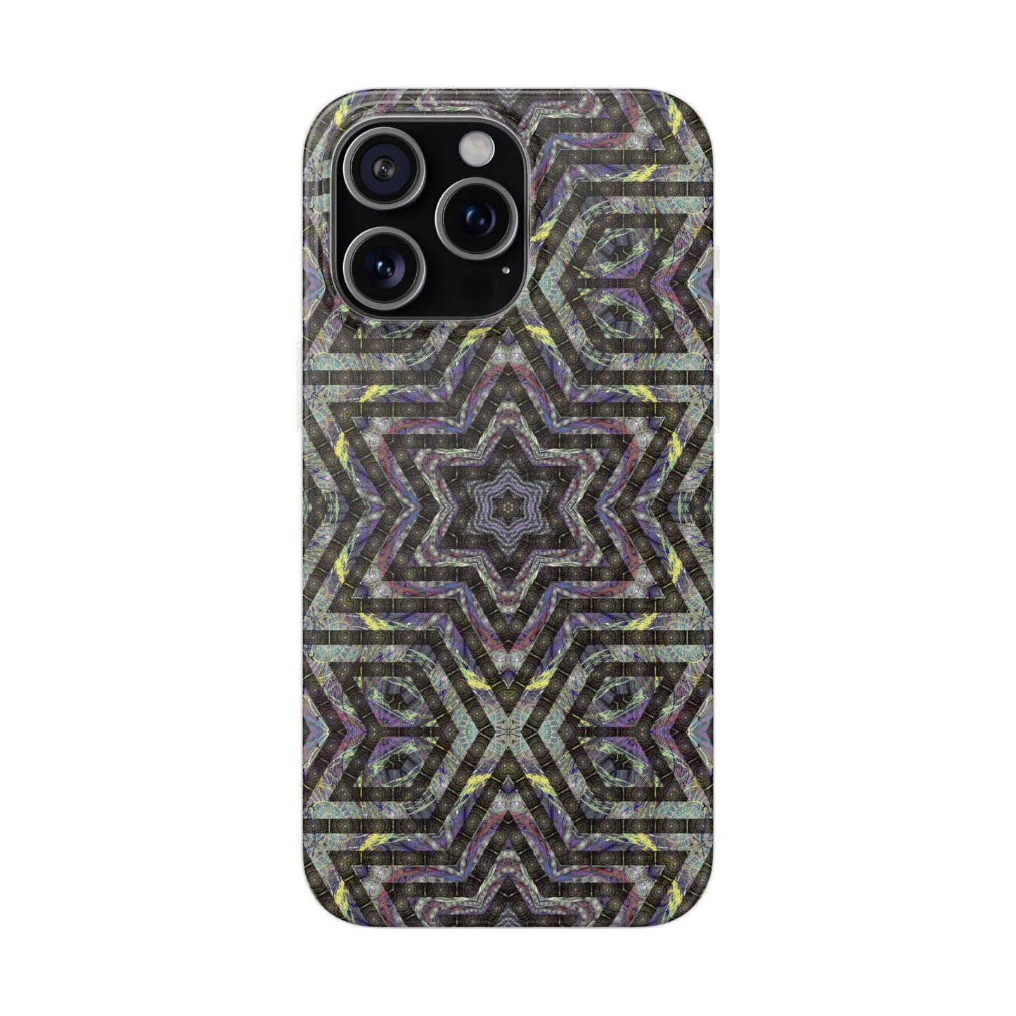 iPhone 15 Flexi Case - P5 Kaleidoscopic No.1