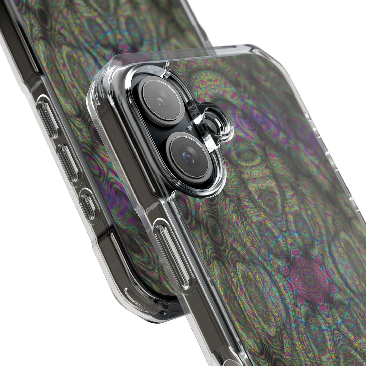 iPhone 16 Magnetic Clear Impact Case - DMT Seer No.16