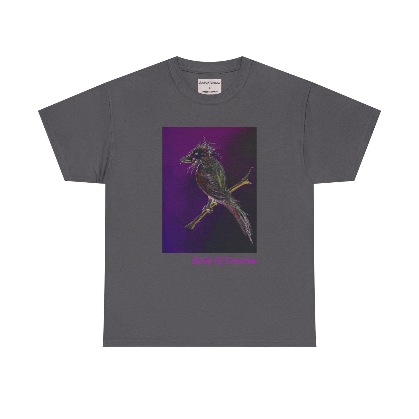 Unisex Heavy Cotton Tee - Birds Of Creation No.1
