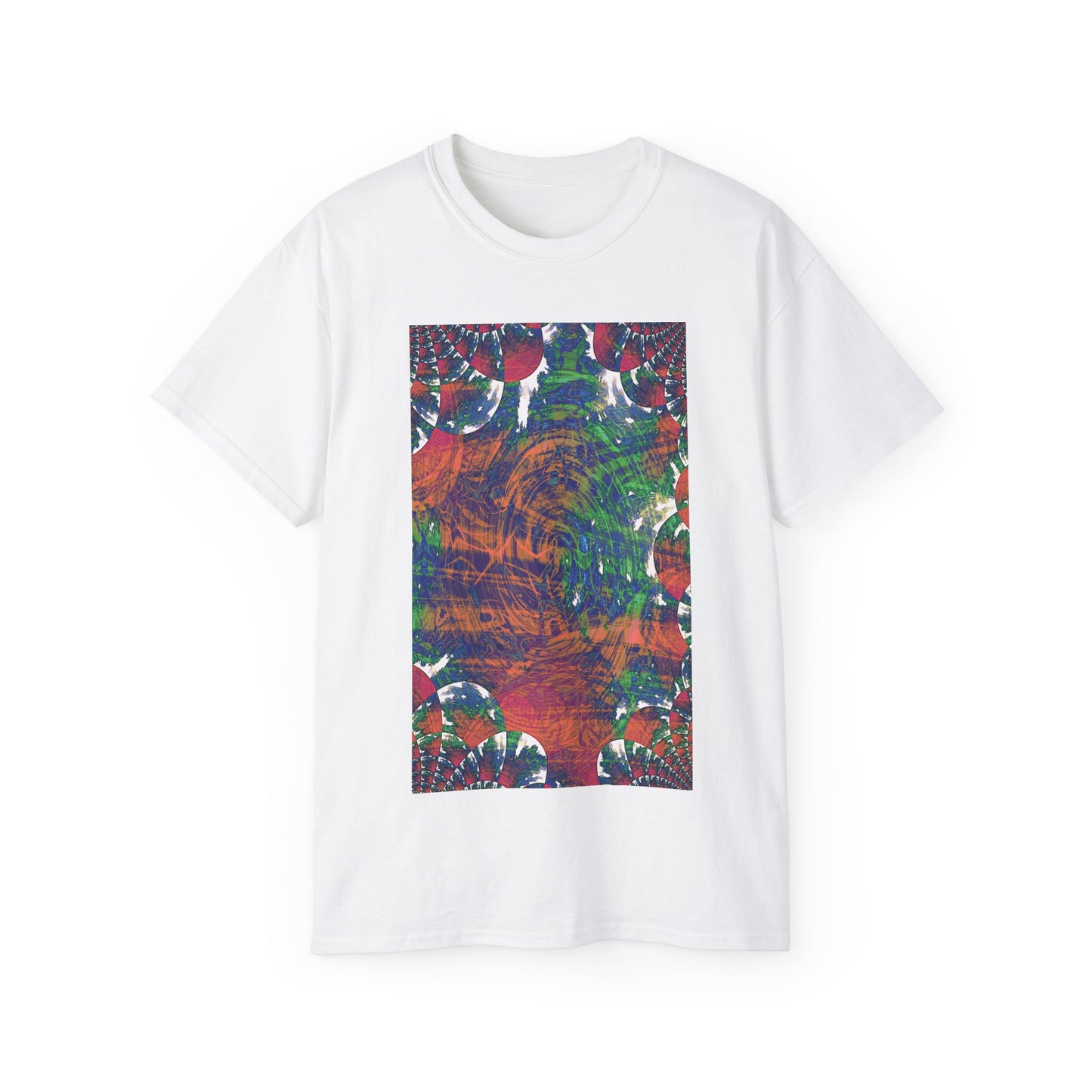 Unisex Ultra Cotton Tee - Love Light Fractals No.2