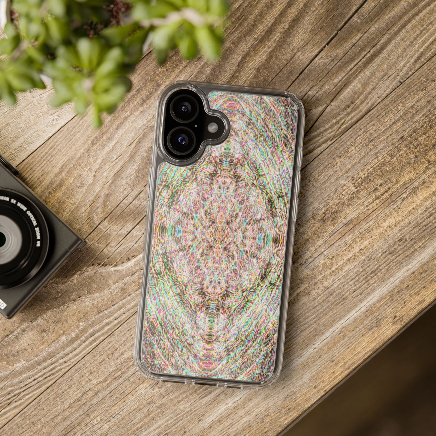 iPhone 16 Clear Case – DMT Seer No.15