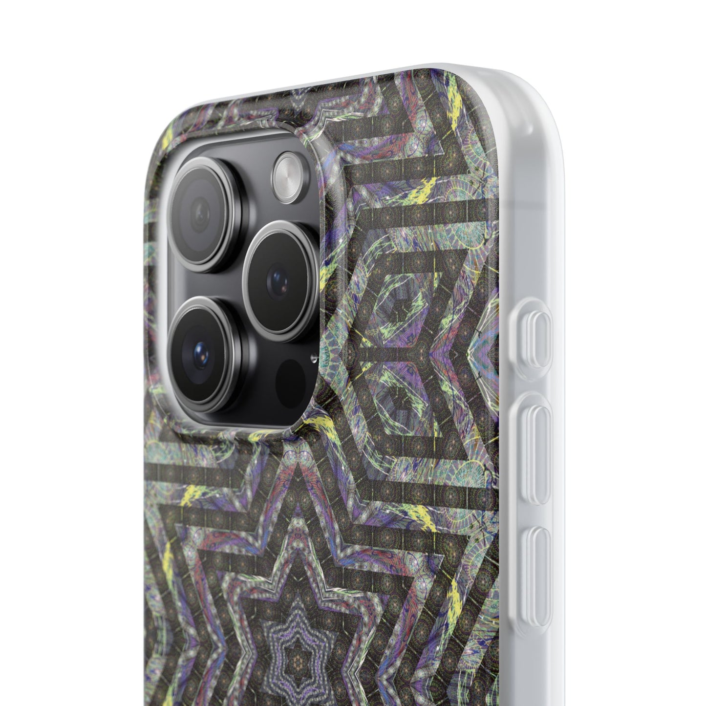 iPhone 15 Flexi Case - P5 Kaleidoscopic No.1