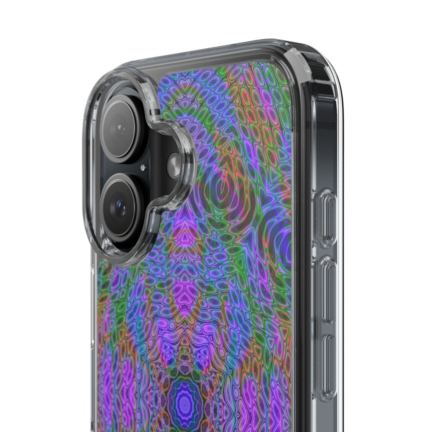 iPhone 16 Clear Case – DMT Seer No.21