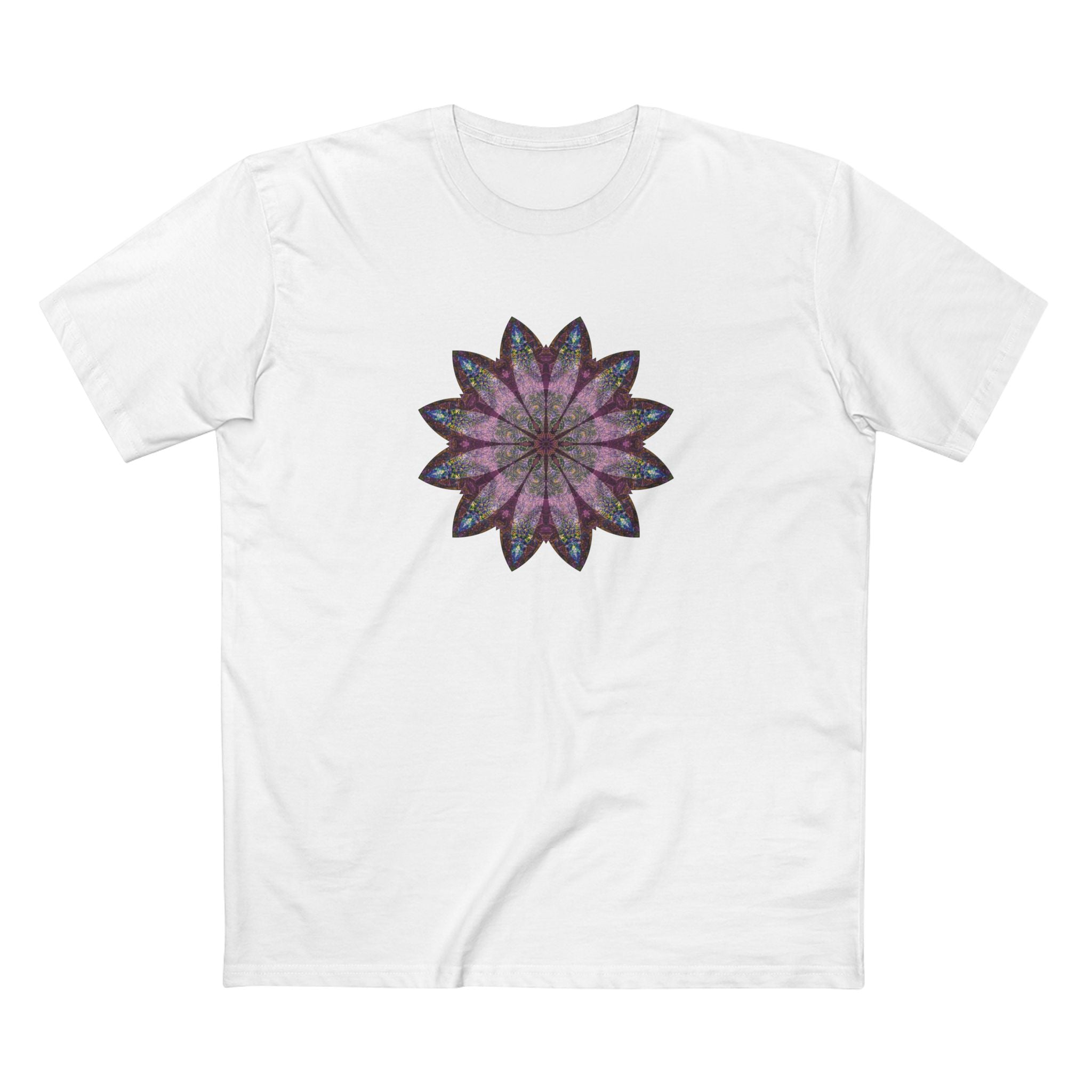 Men's Staple Tee - Love Light Mandalas No.19
