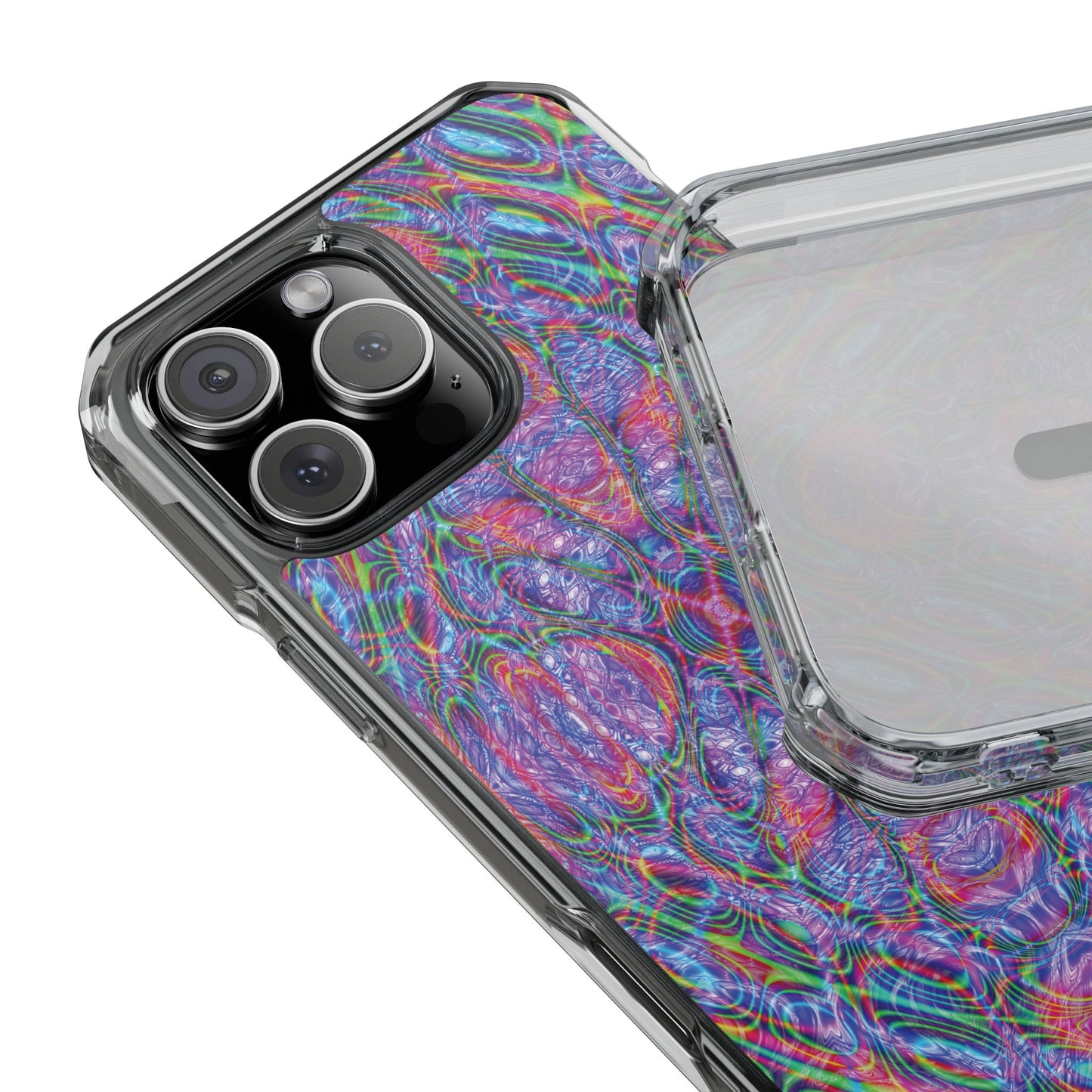 iPhone 16 Magnetic Clear Impact Case - DMT Seer No.22