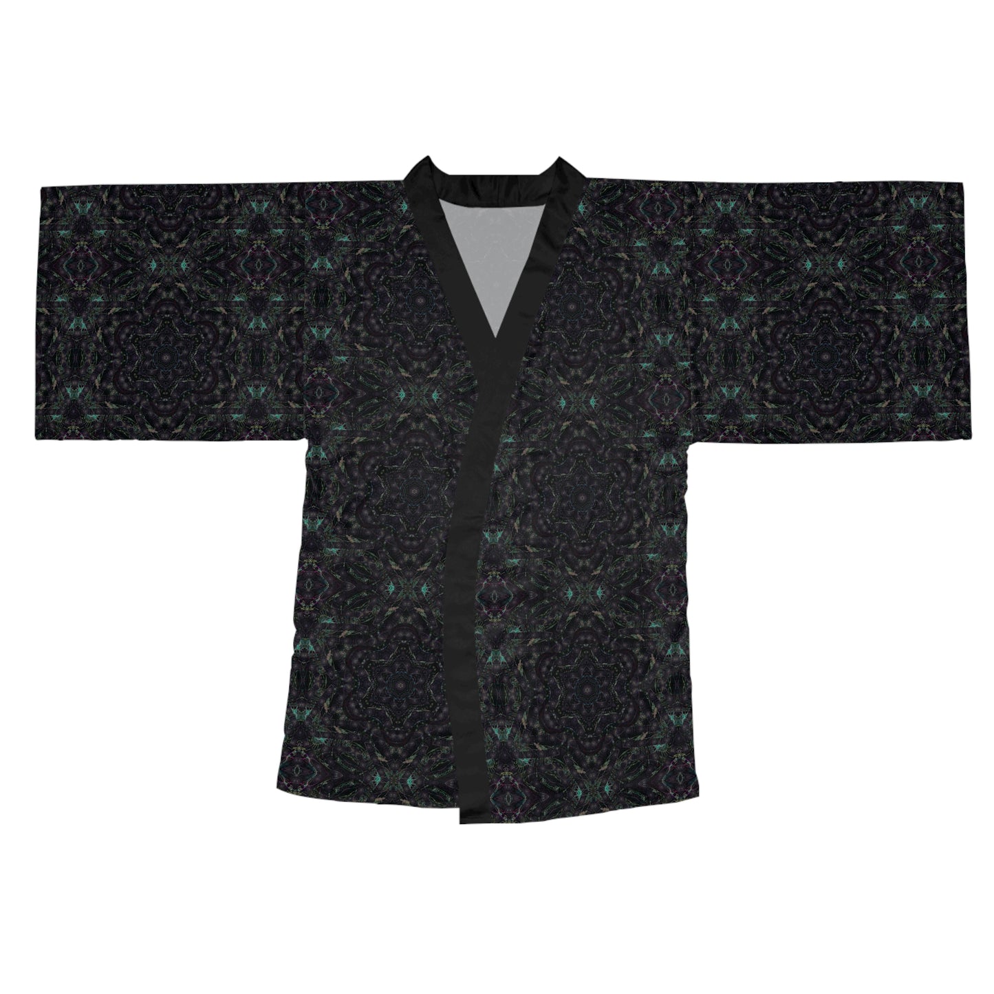 Long Sleeve Kimono Robe - P5 Kaleidoscopic No.31