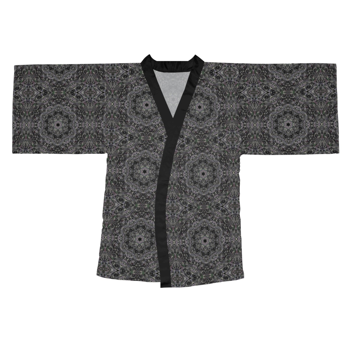 Long Sleeve Kimono Robe - P5 Kaleidoscopic No.30