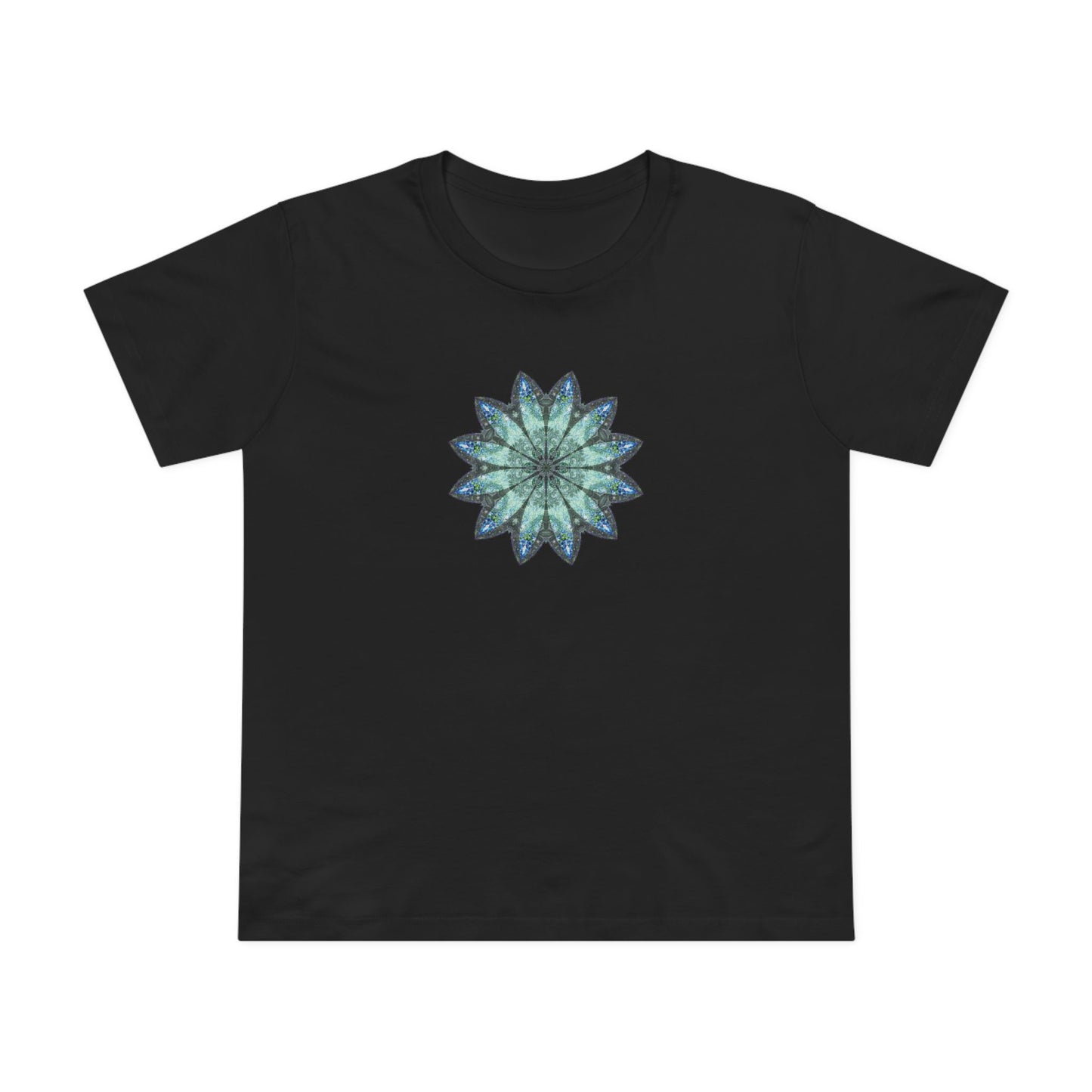 Women’s Maple Tee - Love Light Mandalas No.20