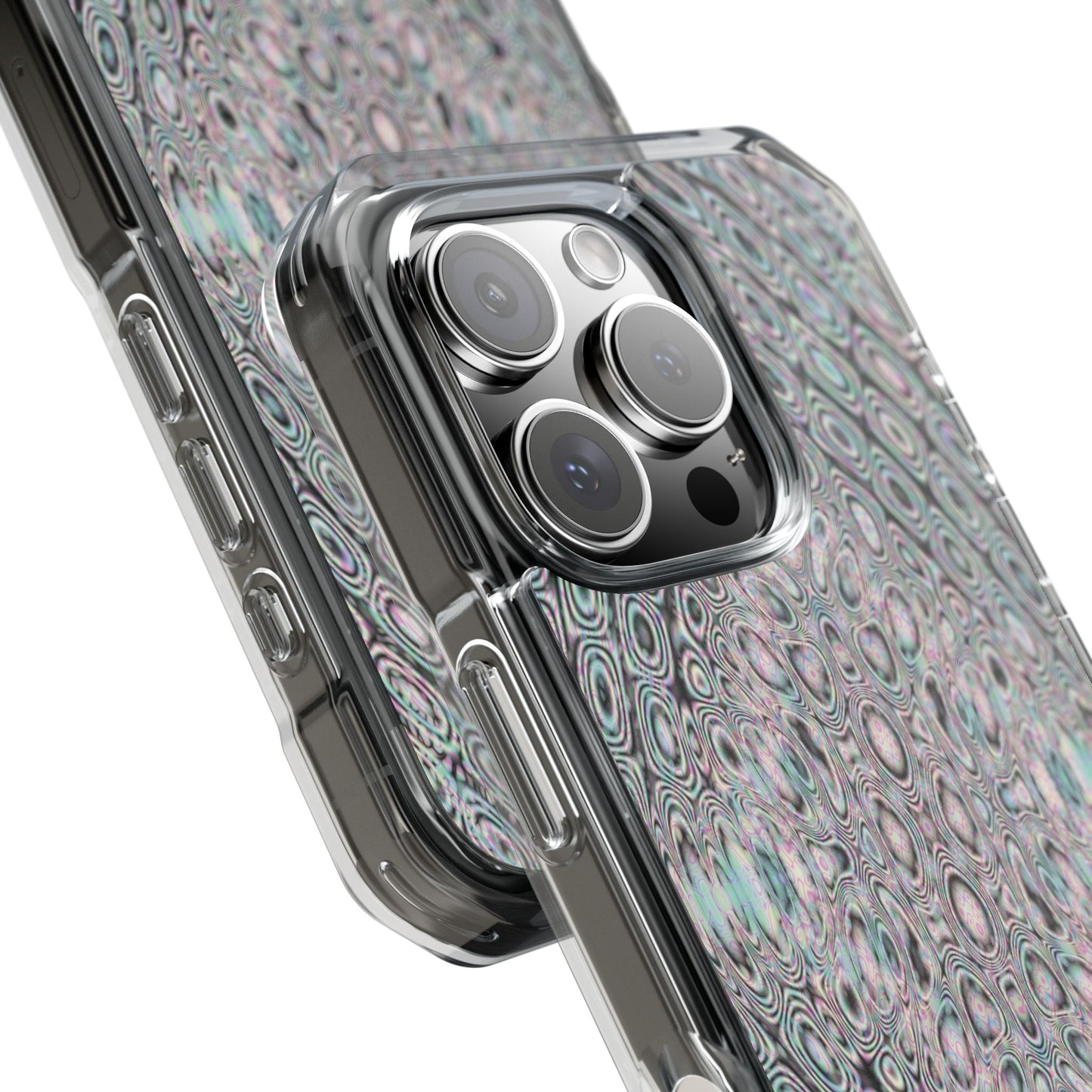 iPhone 16 Magnetic Clear Impact Case - DMT Seer No.13