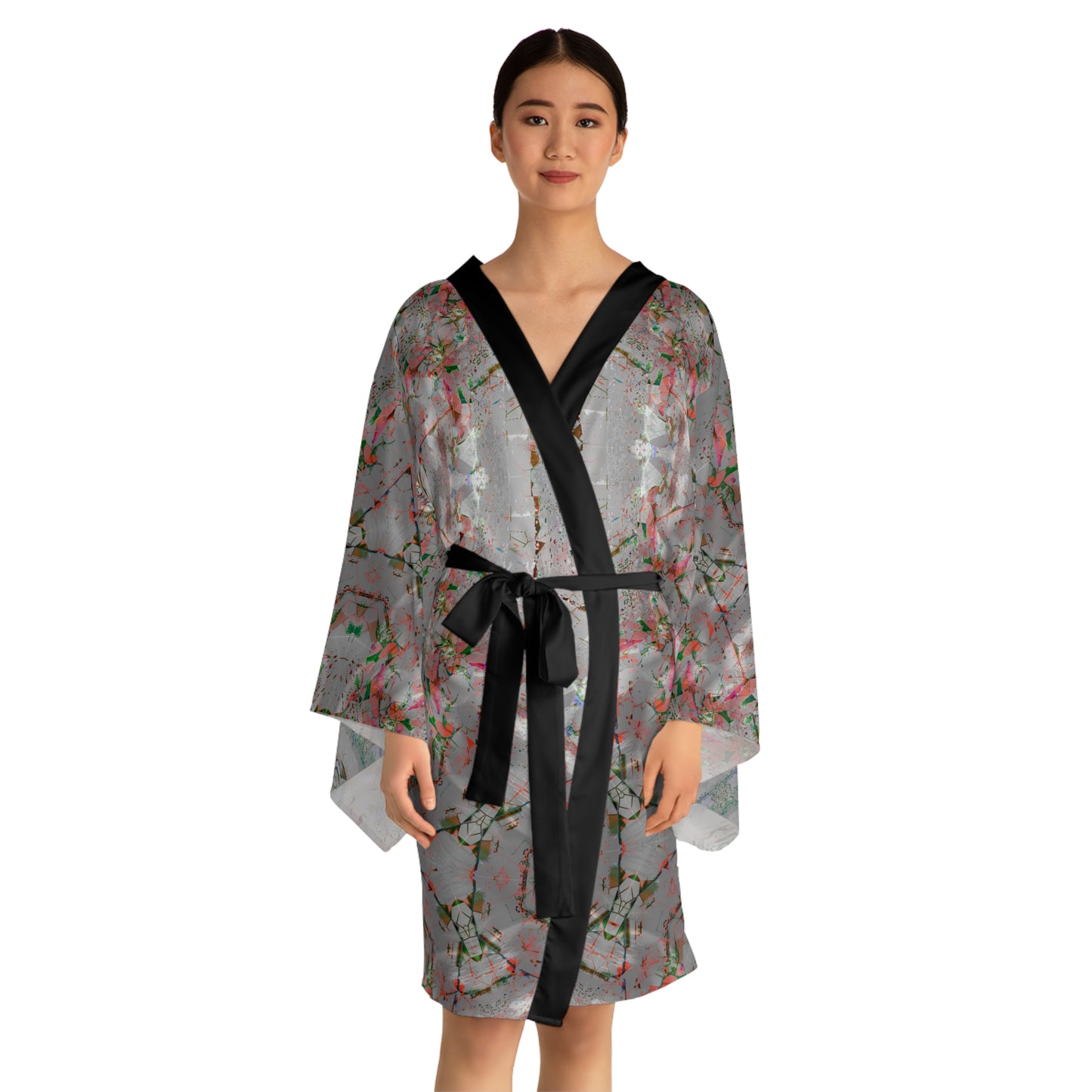 Long Sleeve Kimono Robe - DK Series No.1