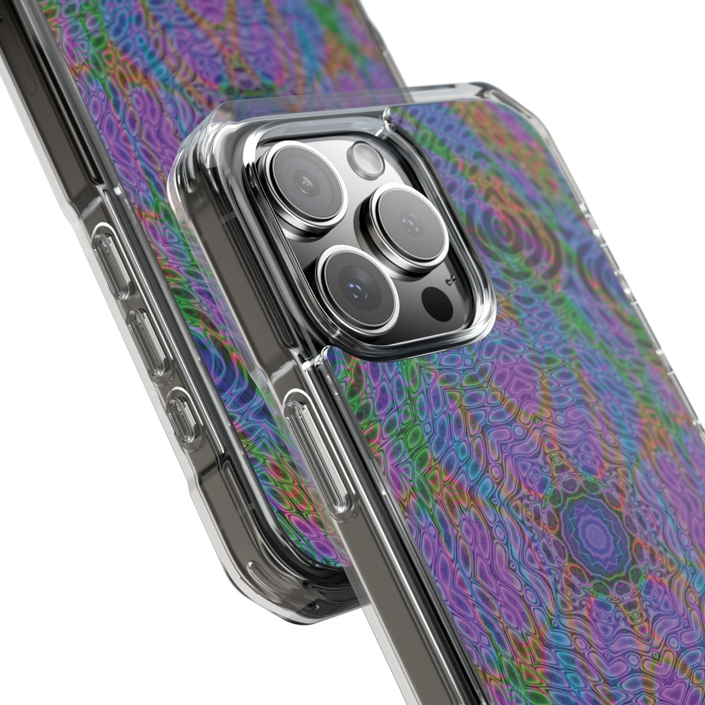 iPhone 16 Magnetic Clear Impact Case - DMT Seer No.21