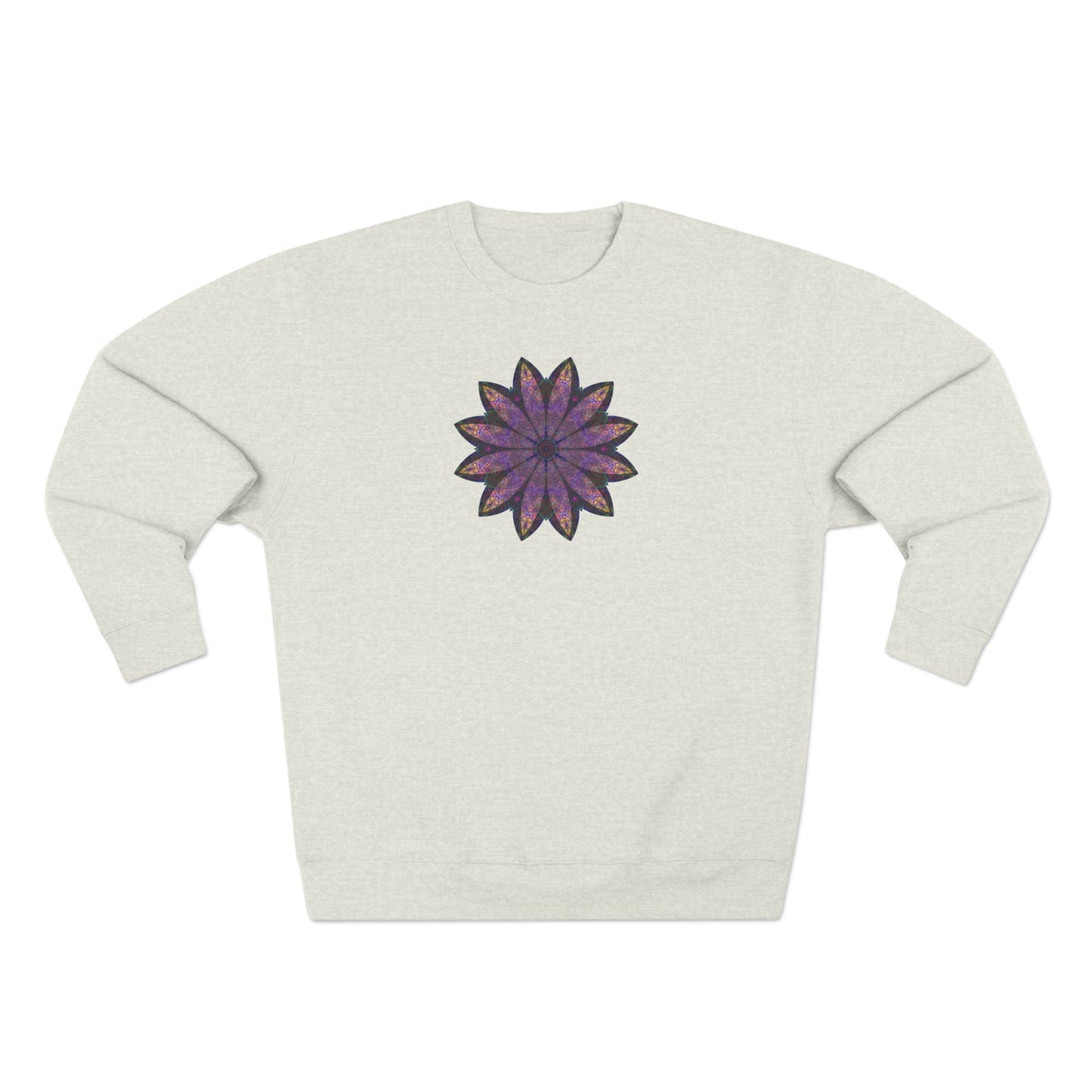 Unisex Crewneck Sweatshirt - Love Light Mandalas No.24