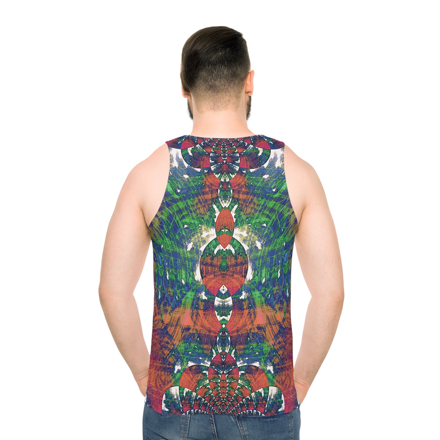 Unisex Tank Top - Love Light Fractals No.2
