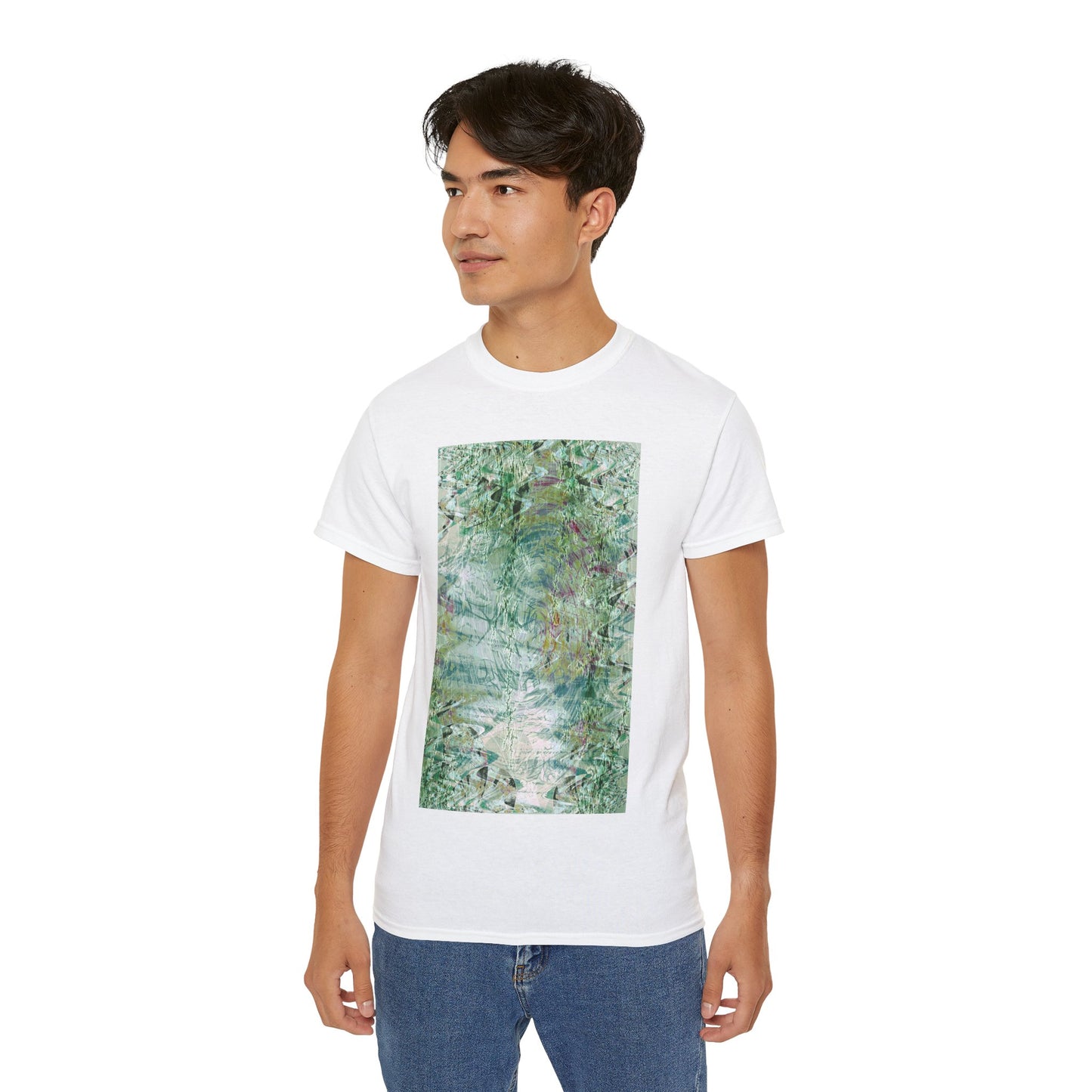 Unisex Ultra Cotton Tee - Love Light Fractals No.7