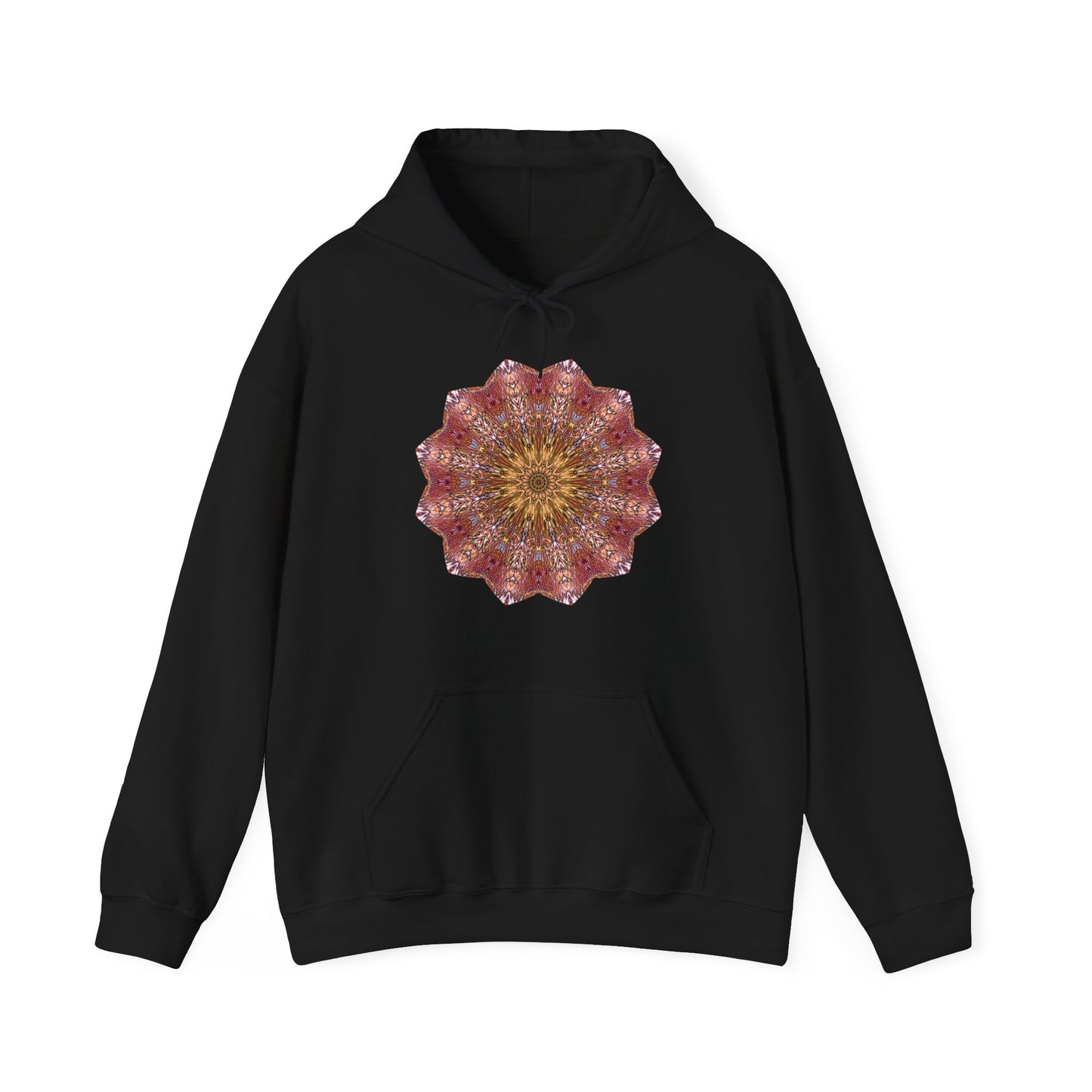 Unisex Heavy Blend™ Hooded Sweatshirt - Starflower Mandalas No.2