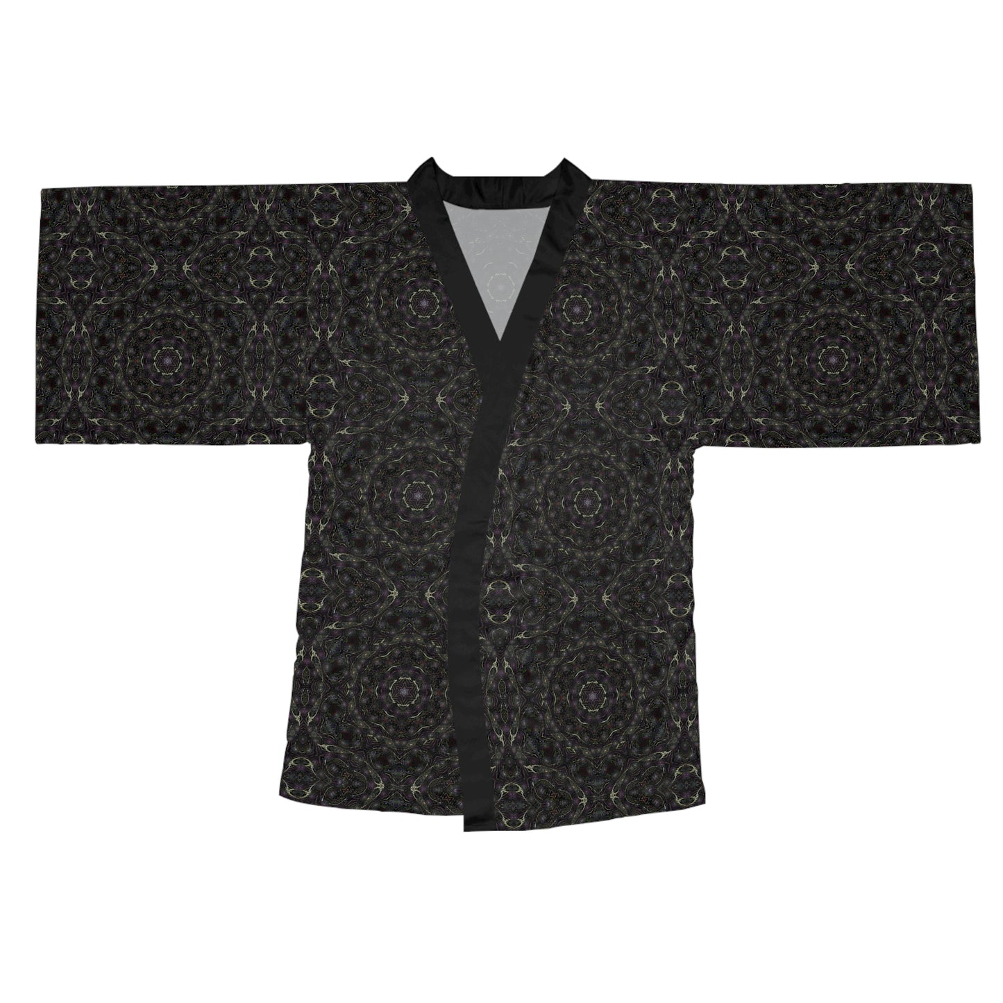 Long Sleeve Kimono Robe - P5 Kaleidoscopic No.18