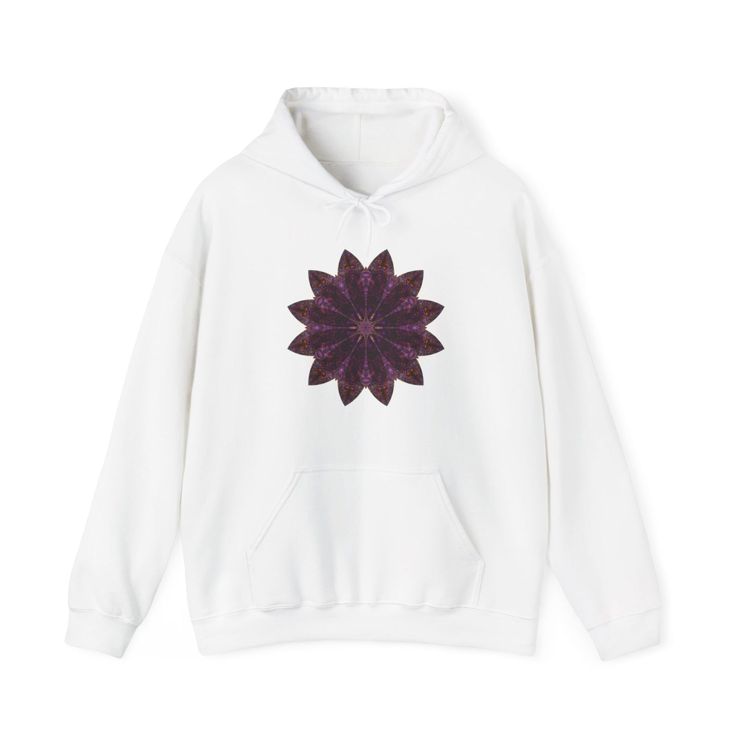 Unisex Heavy Blend™ Hooded Sweatshirt - Love Light Mandalas No.15
