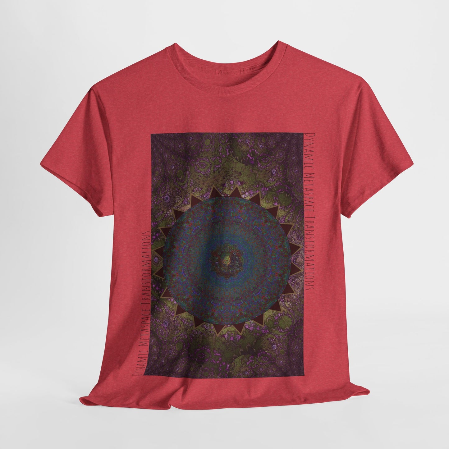 Unisex Heavy Cotton Tee - Love Light Spheres No. L8S1