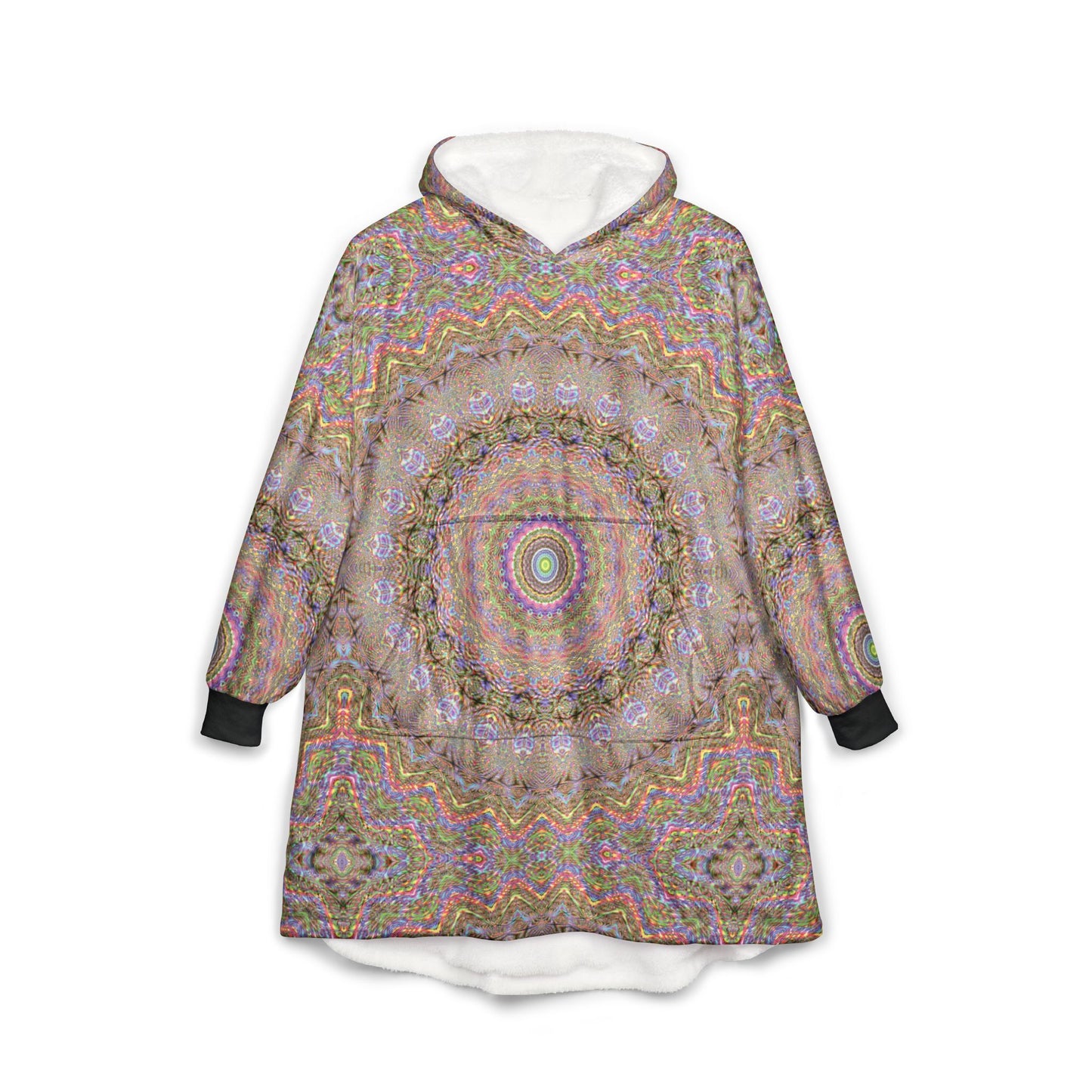 Unisex Hooded Blanket - DMT Seer No. 6