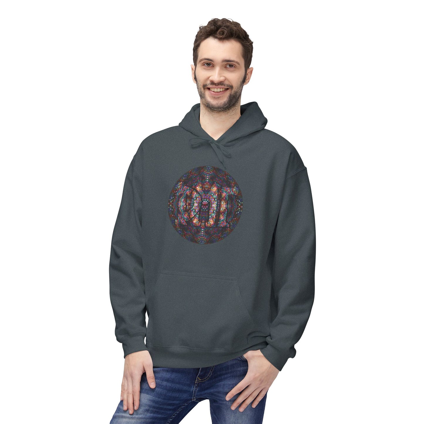 Unisex Midweight Softstyle Fleece Hoodie - DMT Scribe No.T1T1