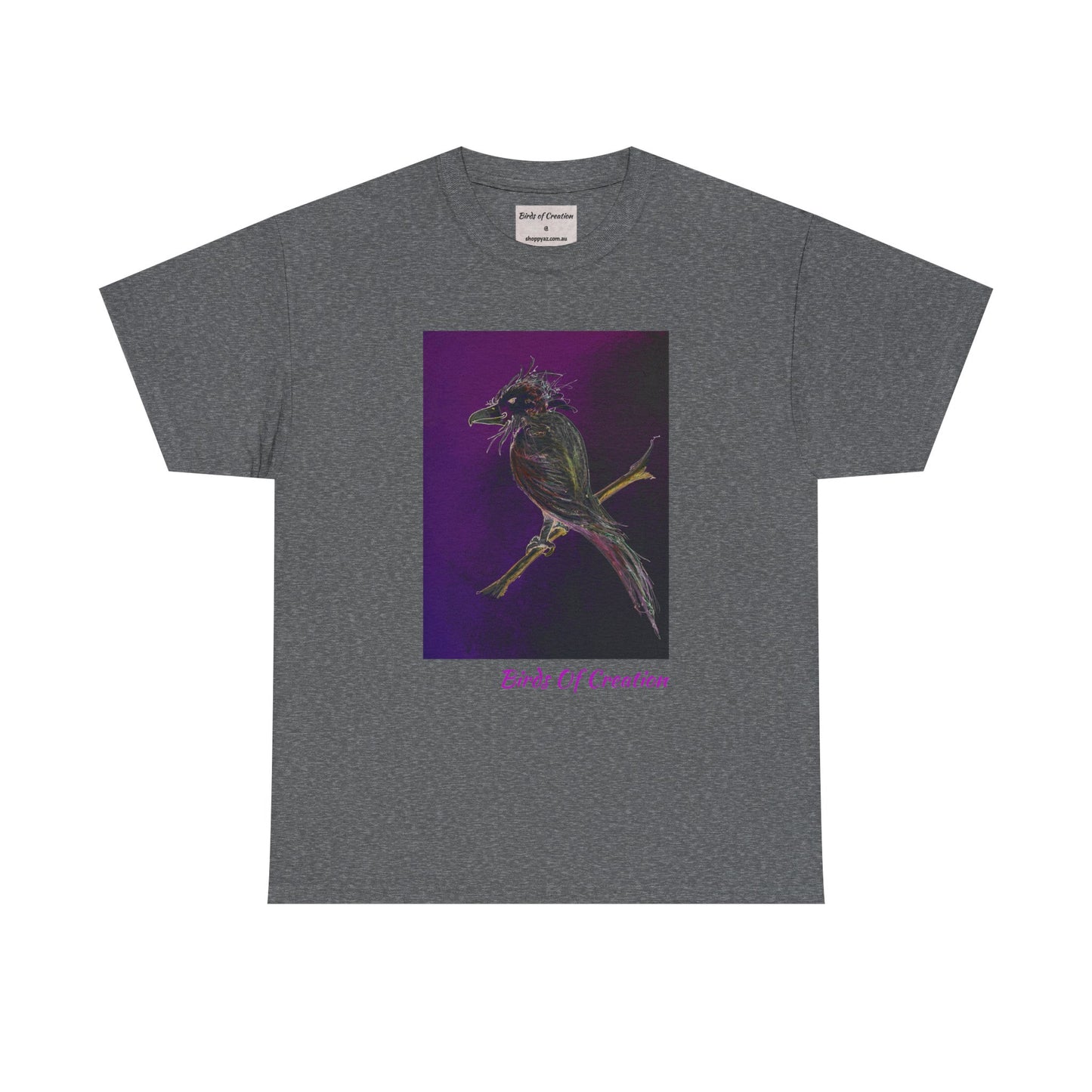 Unisex Heavy Cotton Tee - Birds Of Creation No.1