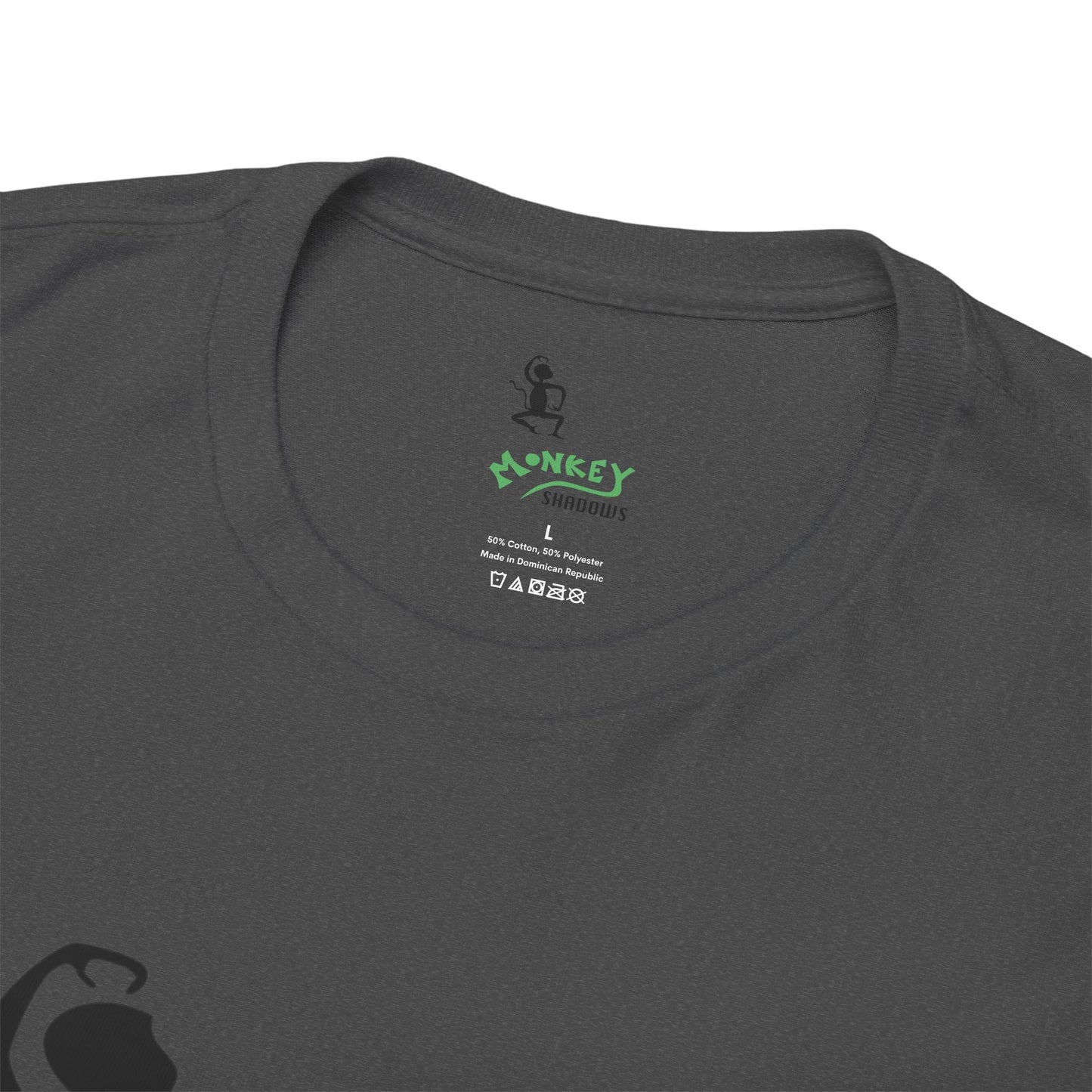 Unisex Heavy Cotton Tee - Monkey Shadows