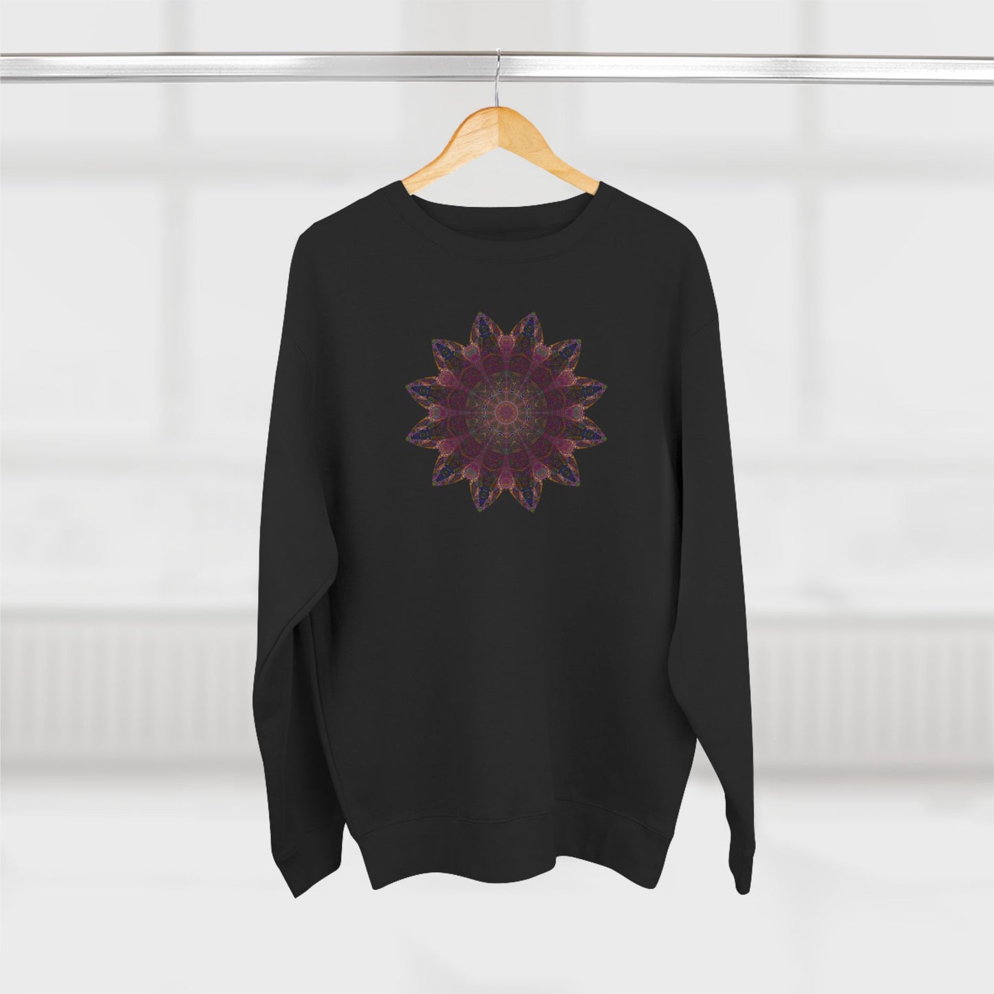 Unisex Crewneck Sweatshirt - Love Light Mandalas No.8