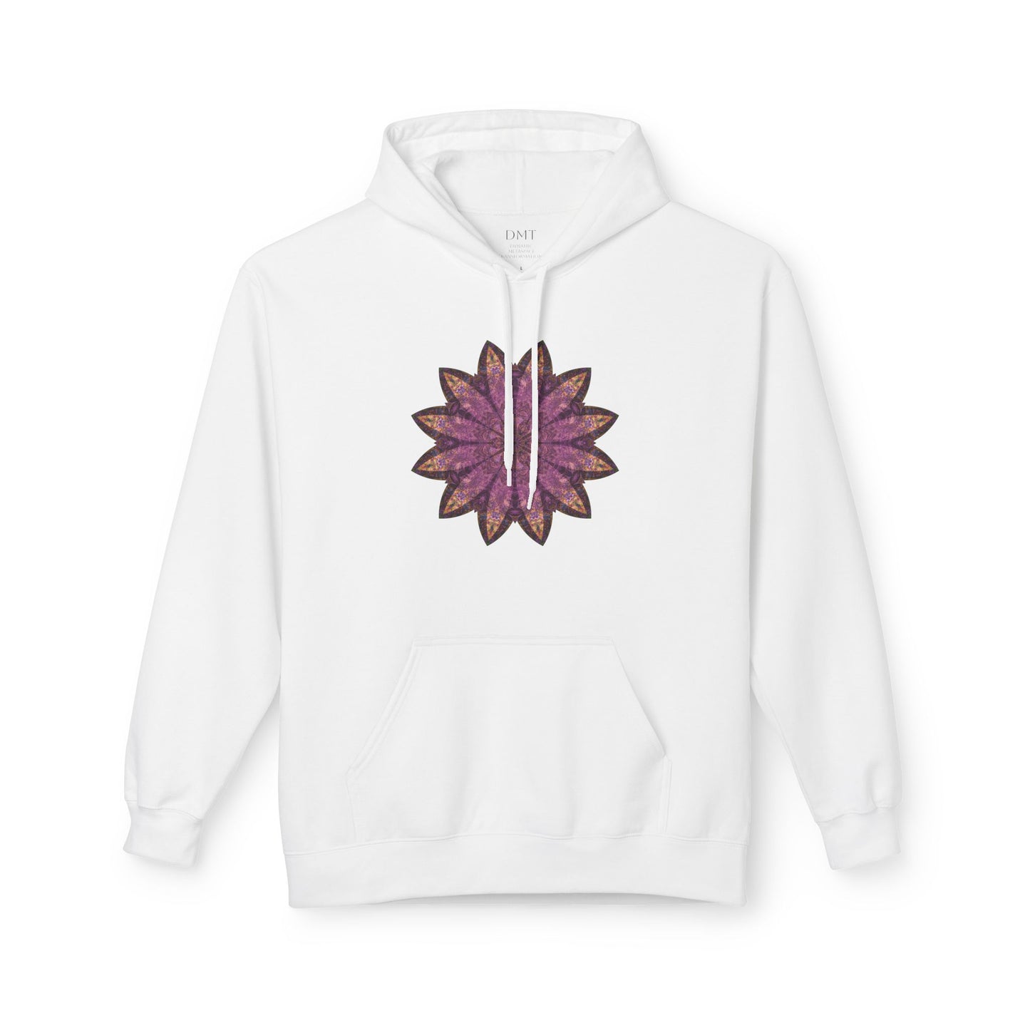Unisex Midweight Softstyle Fleece Hoodie - Love Light Mandalas No.16