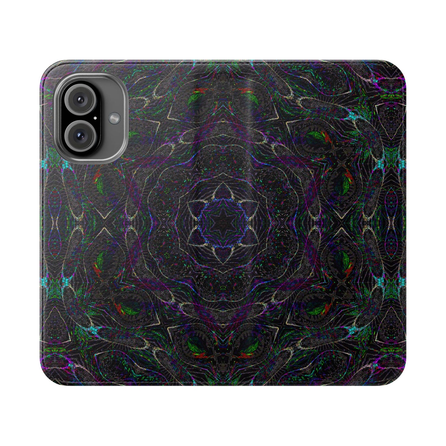 iPhone 16 Flip Case - P5 Kaleidoscopic No.32