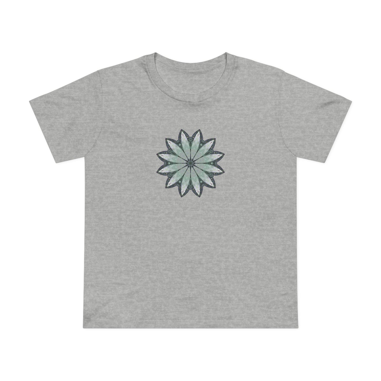 Women’s Maple Tee - Love Light Mandalas No.22
