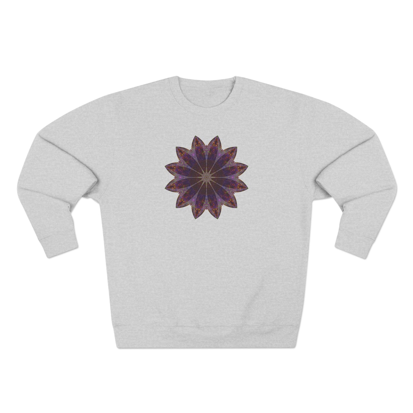 Unisex Crewneck Sweatshirt - Love Light Mandalas No.11