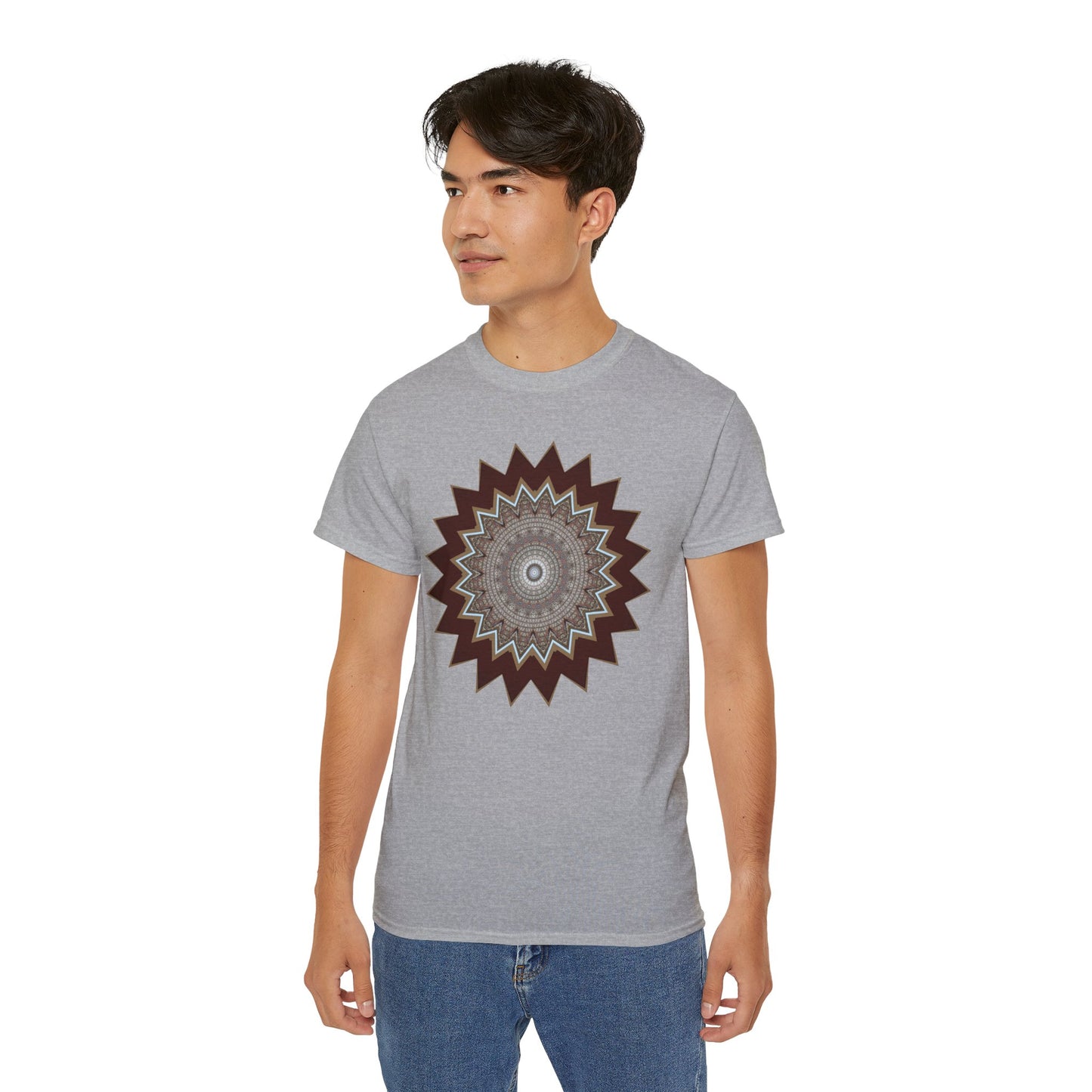 Unisex Ultra Cotton Tee - Mycelium Mandalas No.1