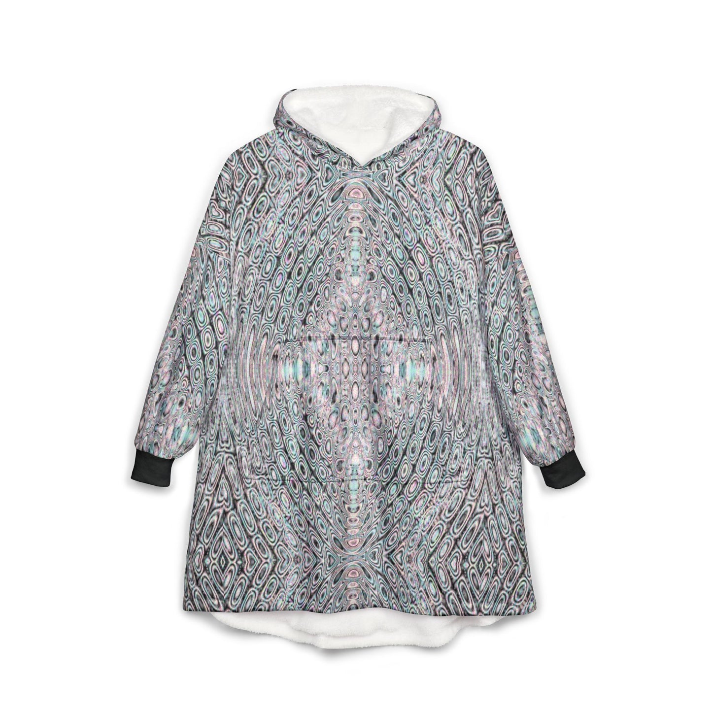 Unisex Hooded Blanket - DMT Seer No. 13