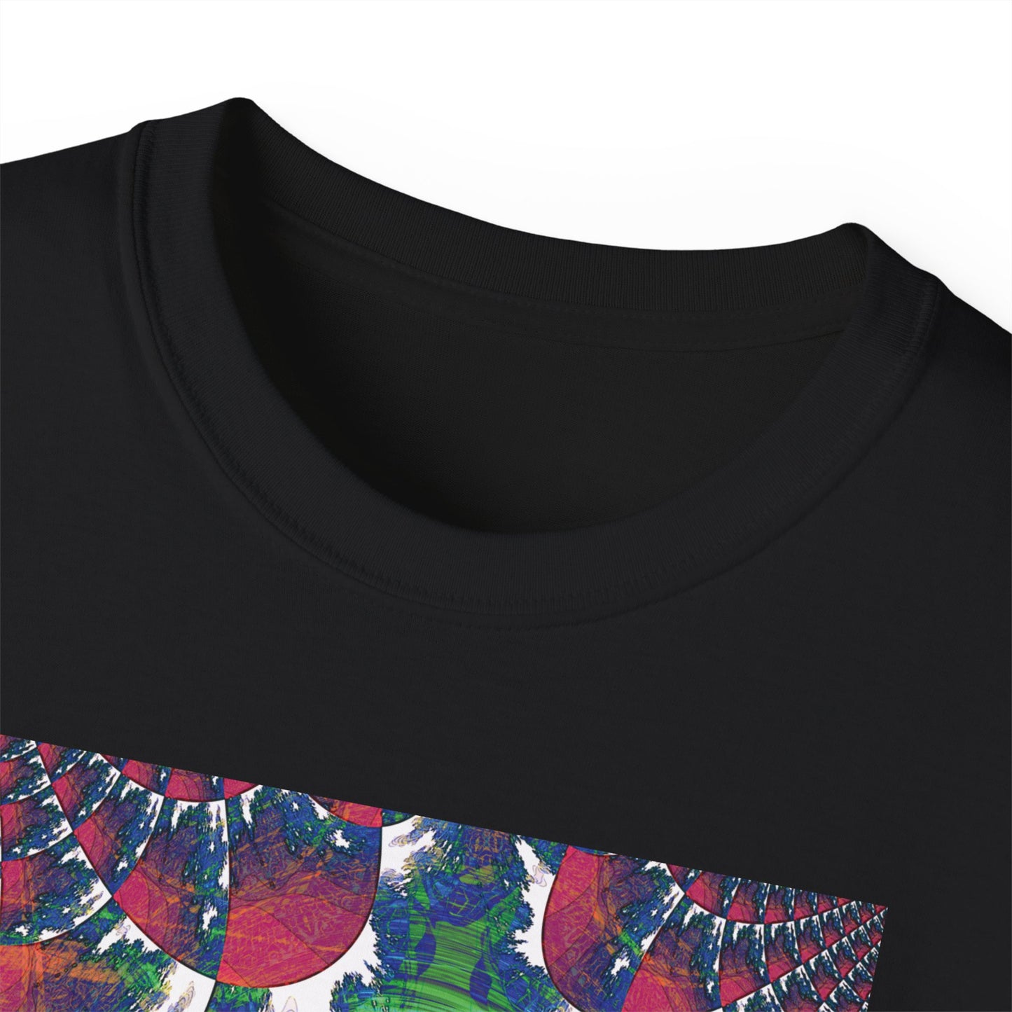 Unisex Ultra Cotton Tee - Love Light Fractals No.2
