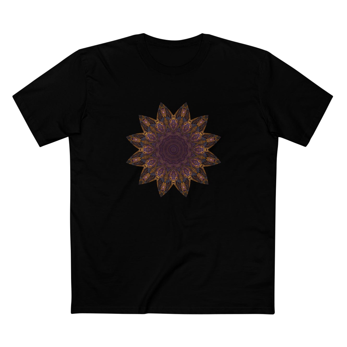 Men's Staple Tee - Love Light Mandalas No.1