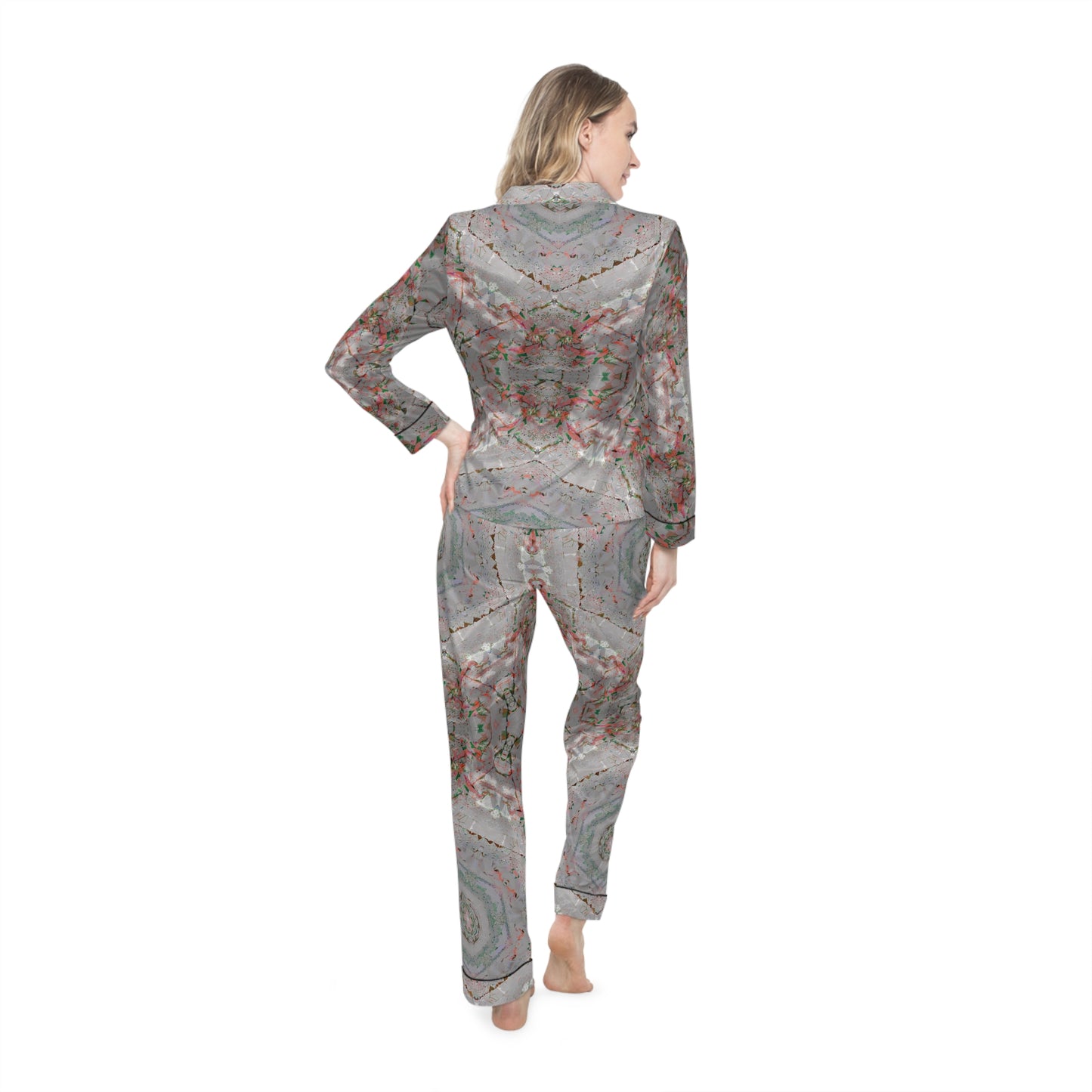 Women's Satin Pajamas - DK Series No.1