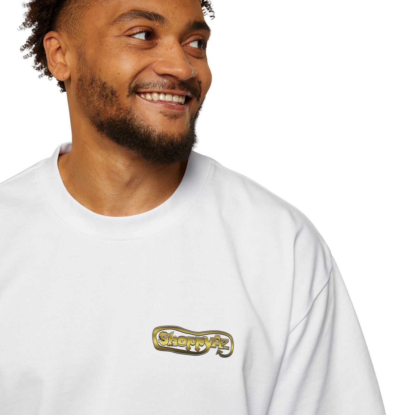 Men's Heavy Oversized Tee - ShoppyAz