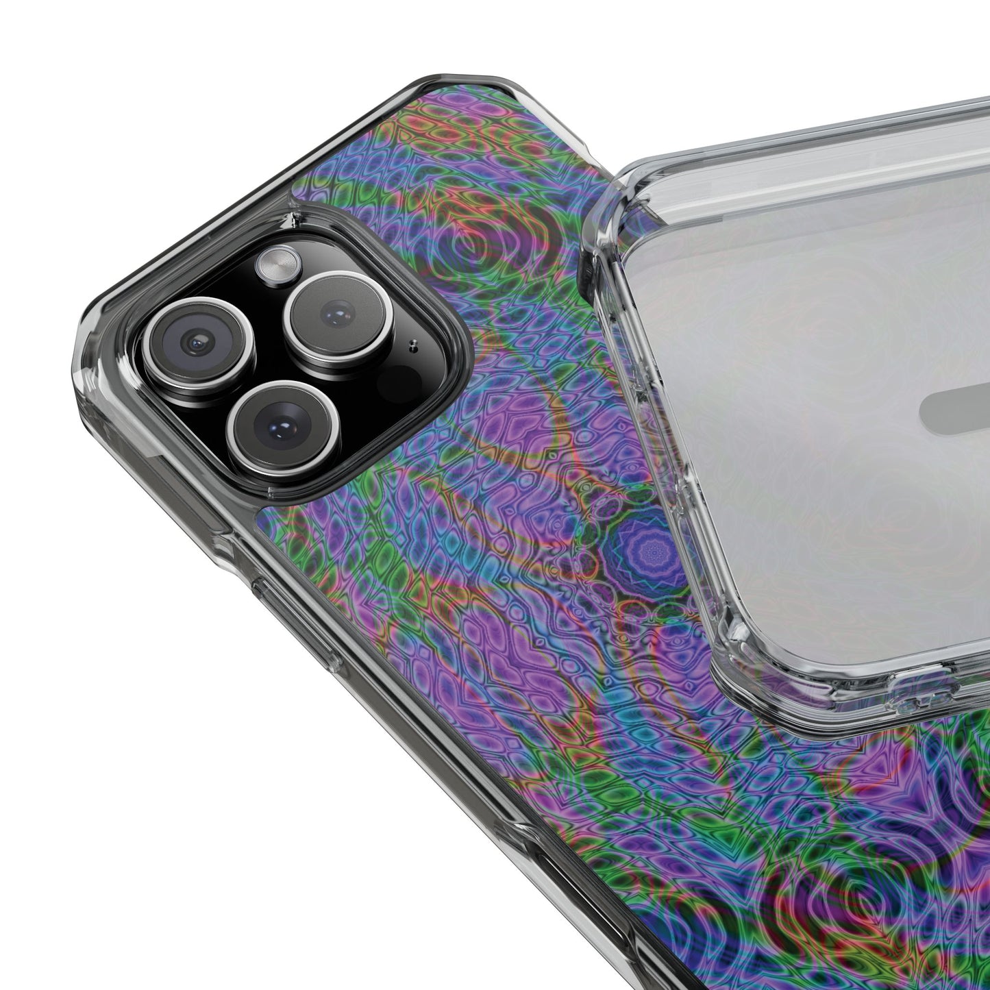 iPhone 16 Magnetic Clear Impact Case - DMT Seer No.21