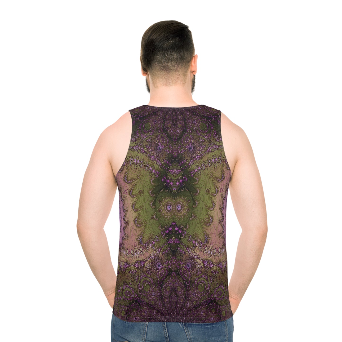 Unisex Tank Top - Love Light Fractals No.8