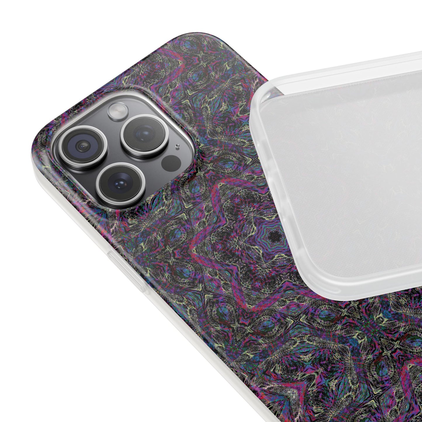 iPhone 15 Flexi Case - P5 Kaleidoscopic No.33