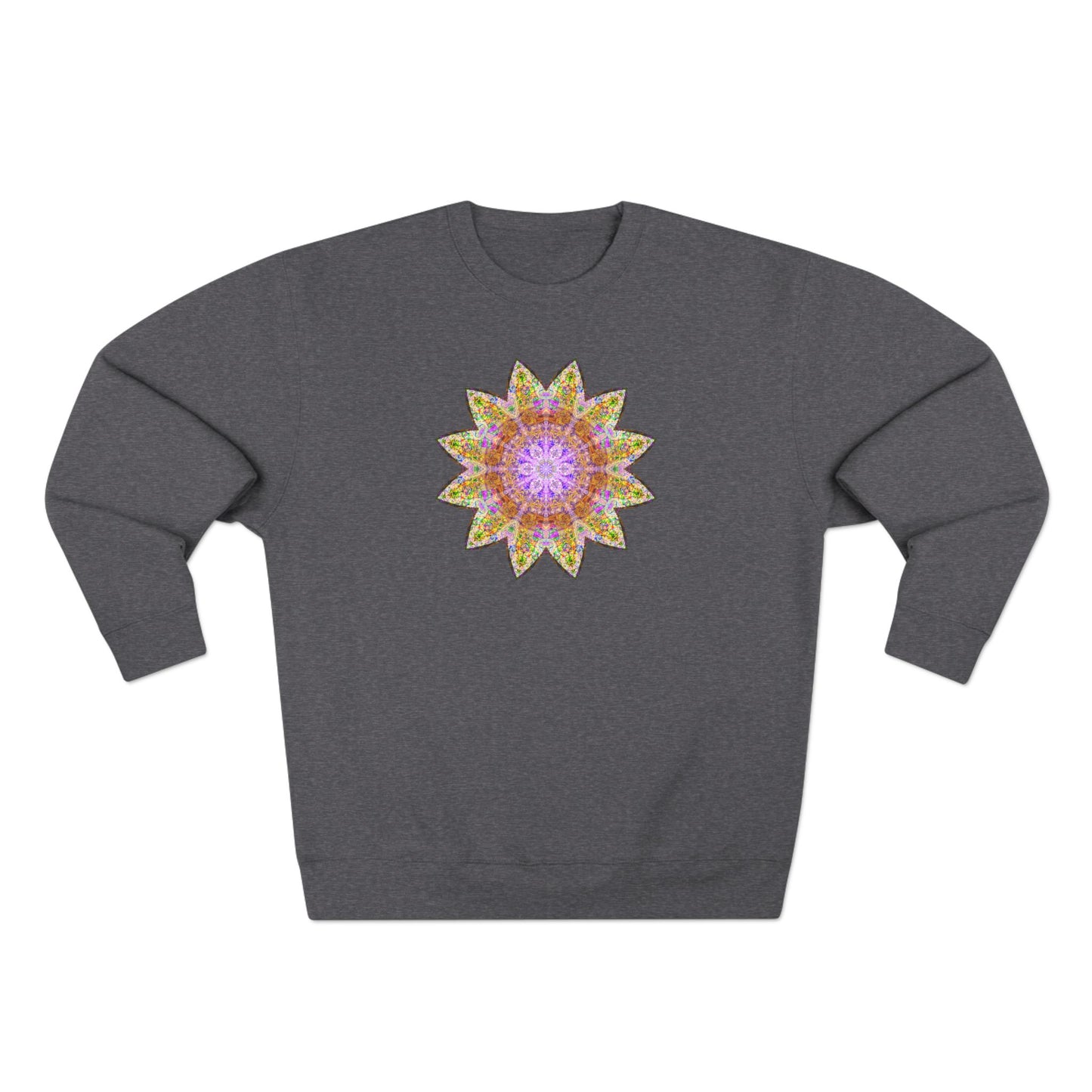 Unisex Crewneck Sweatshirt - Love Light Mandalas No.14