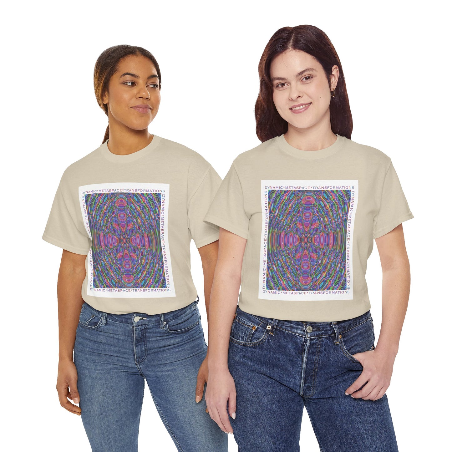 Unisex Heavy Cotton Tee - DMT Seer No.1