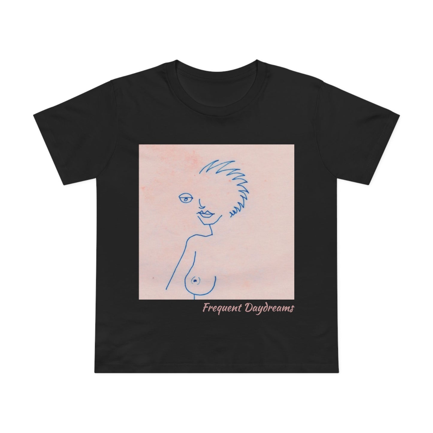 Women’s Maple Tee - Frequent Daydreams Sketch No.46