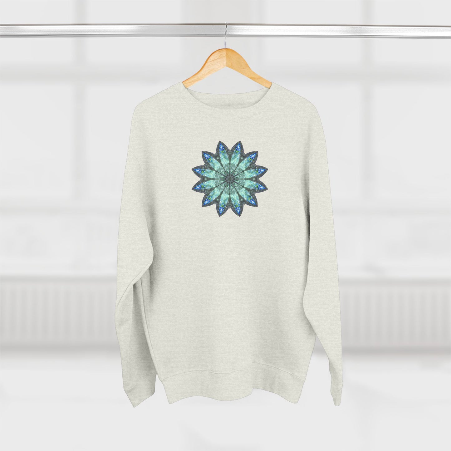 Unisex Crewneck Sweatshirt - Love Light Mandalas No.20
