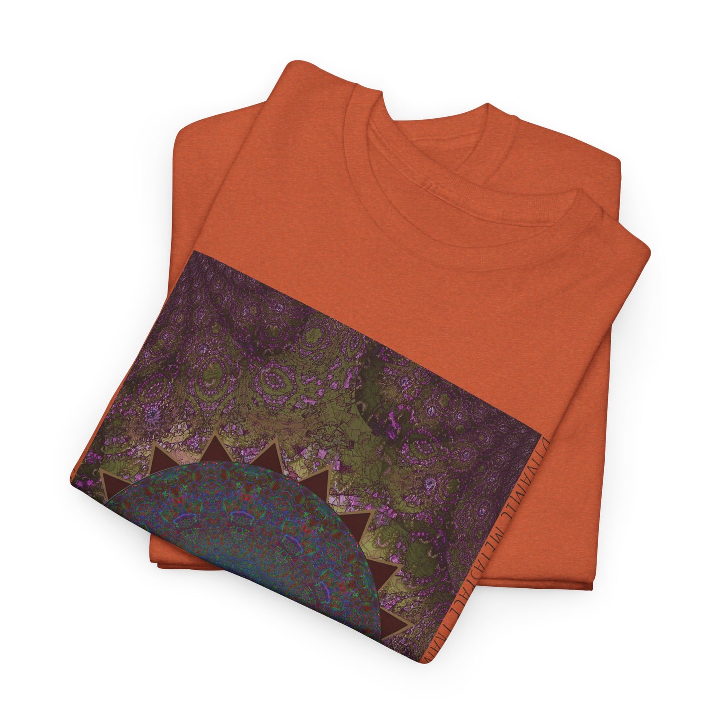 Unisex Heavy Cotton Tee - Love Light Spheres No. L8S1