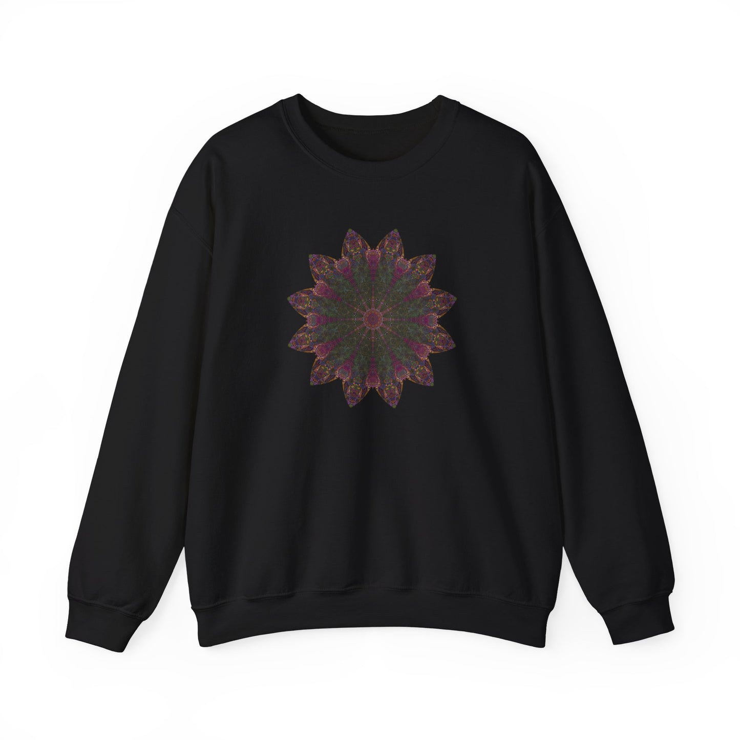 Unisex Heavy Blend™ Crewneck Sweatshirt - Love Light Mandalas No.7