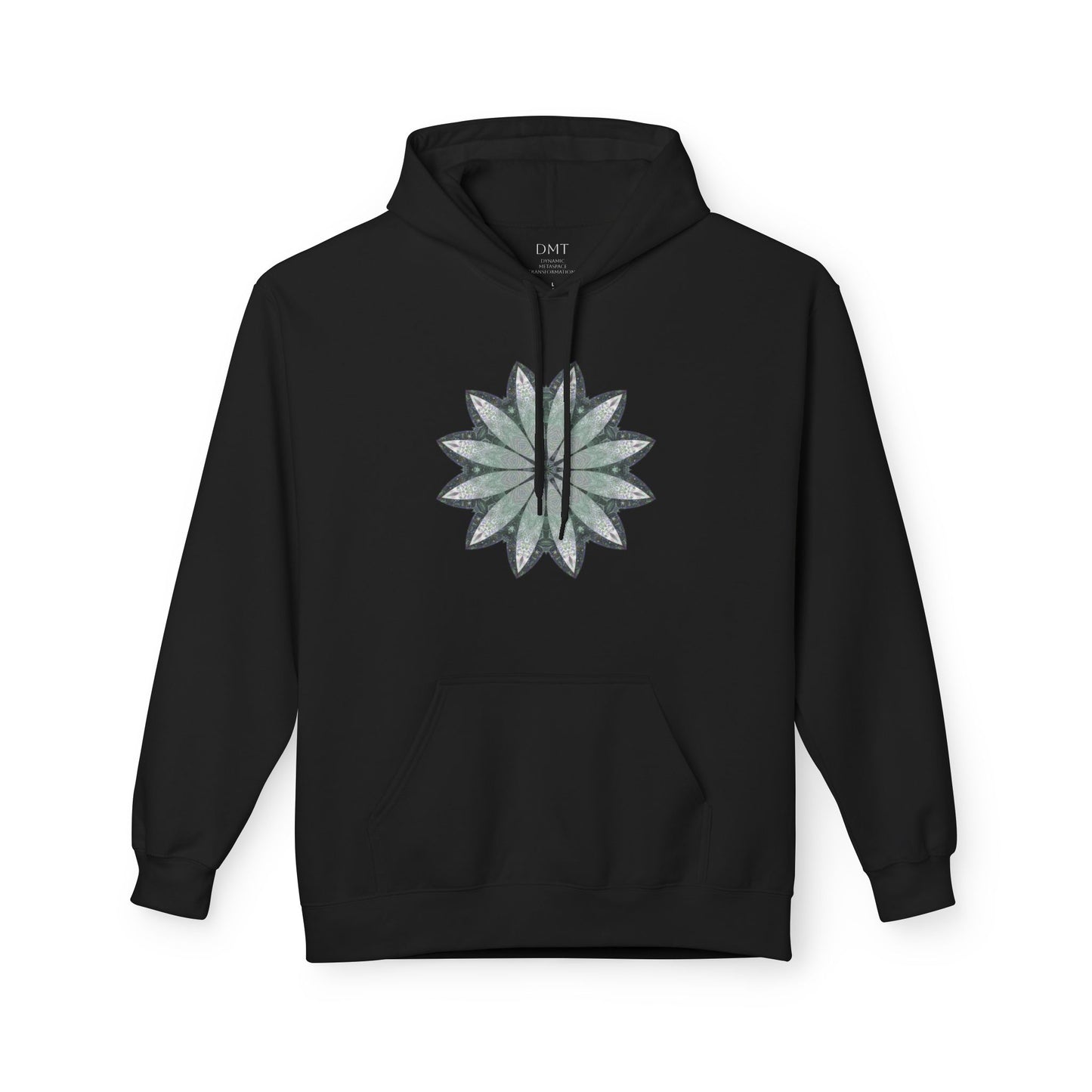 Unisex Midweight Softstyle Fleece Hoodie - Love Light Mandalas No.22