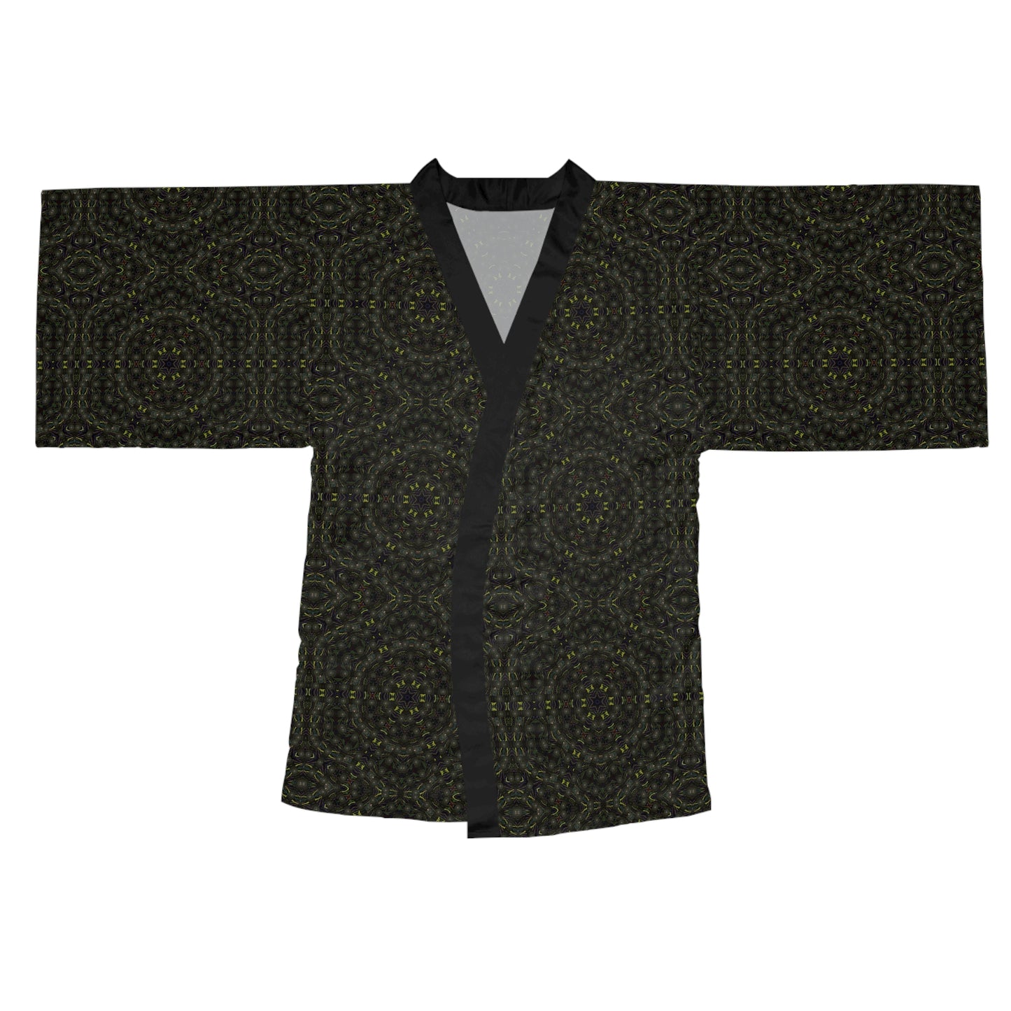 Long Sleeve Kimono Robe - P5 Kaleidoscopic No.3